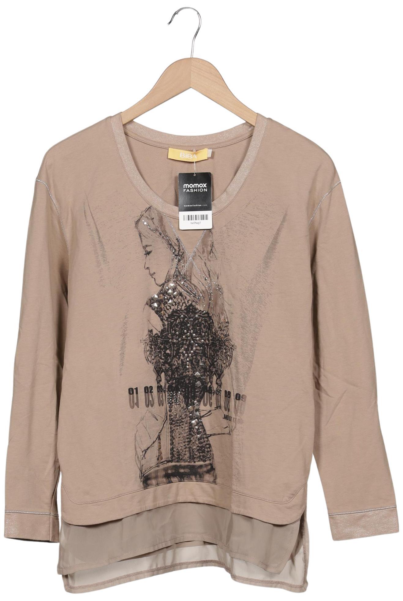 

BiBA Damen Sweatshirt, beige, Gr. 38