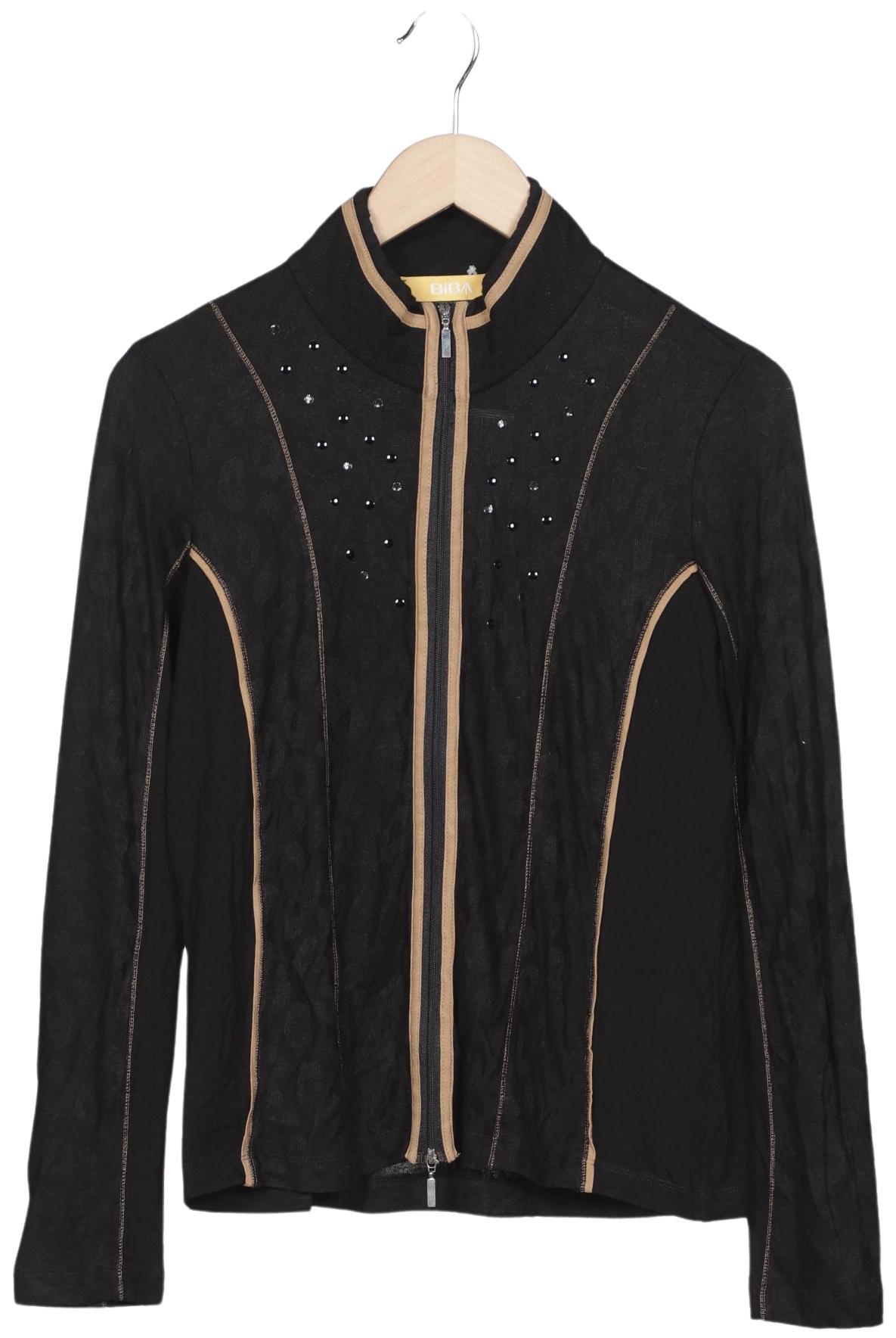 

BiBA Damen Sweatshirt, schwarz, Gr. 38