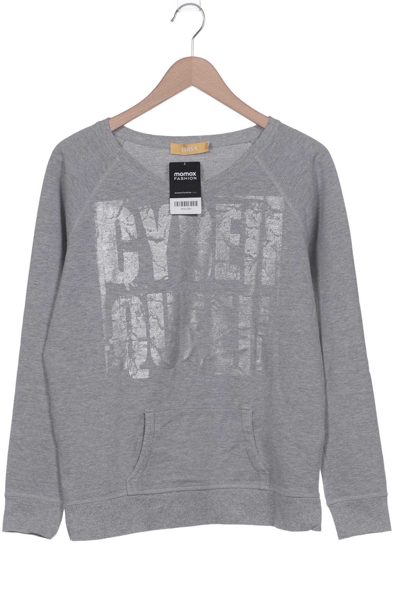 

BiBA Damen Sweatshirt, grau, Gr. 38