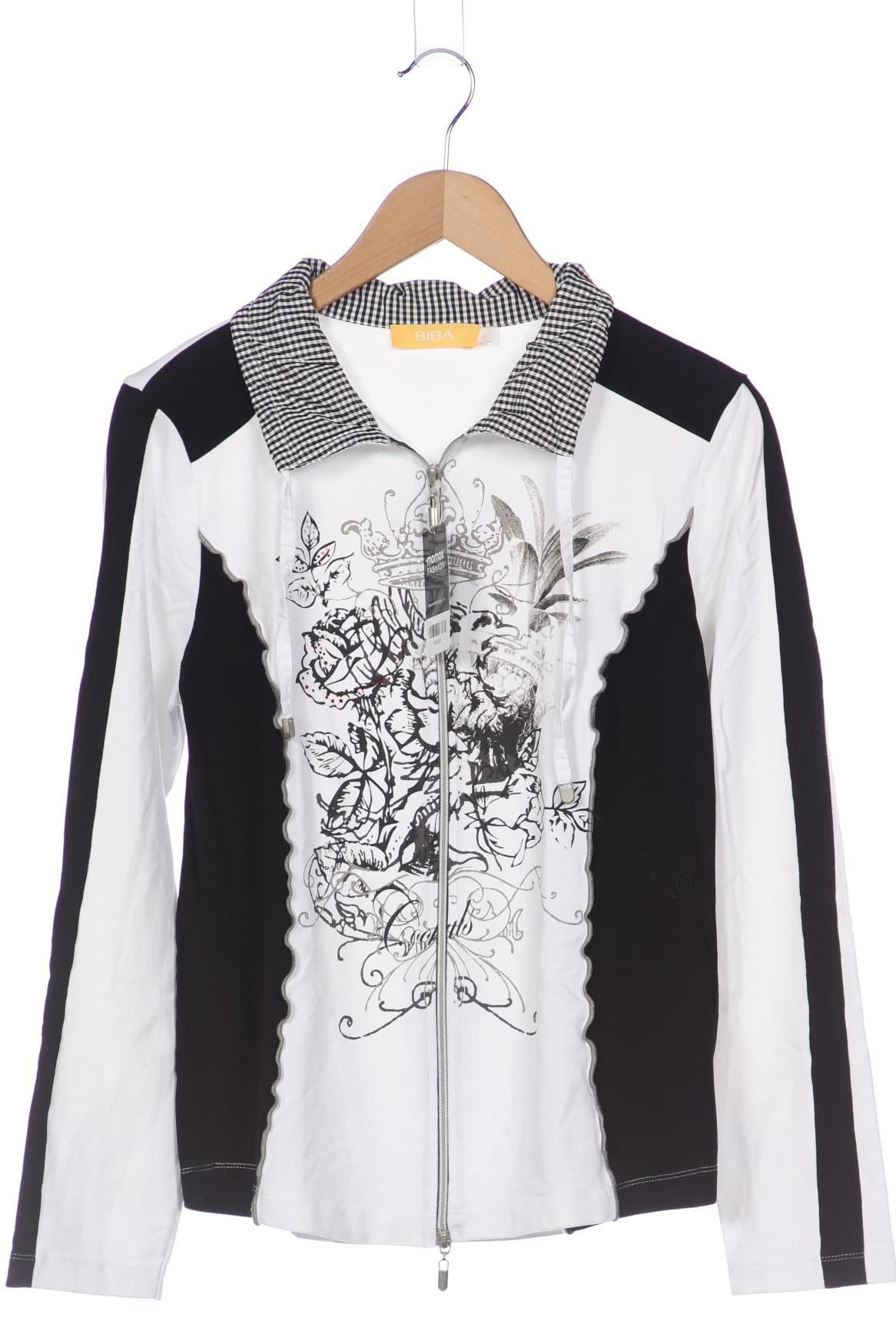

BiBA Damen Sweatshirt, weiß, Gr. 42