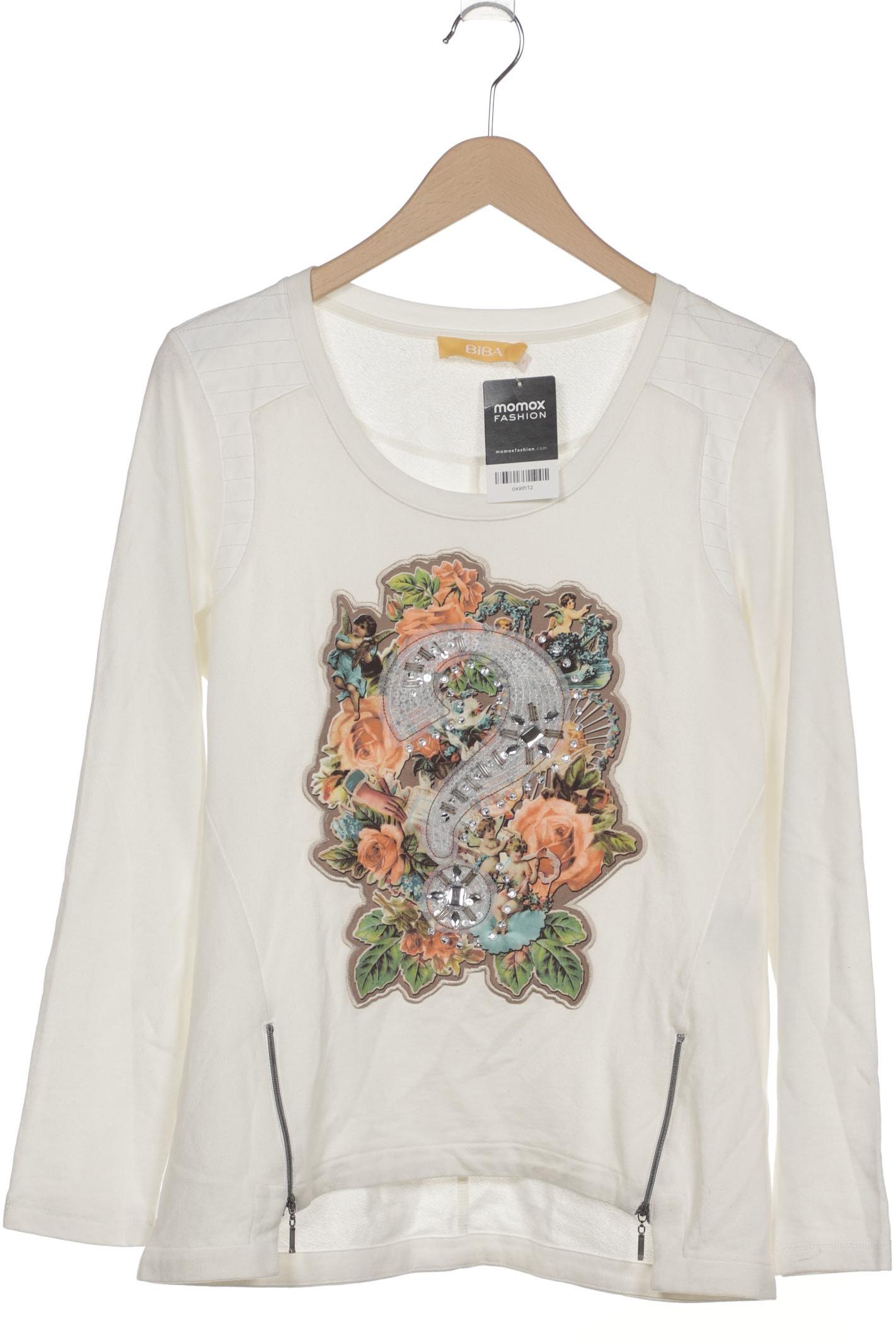 

BiBA Damen Sweatshirt, cremeweiß, Gr. 38