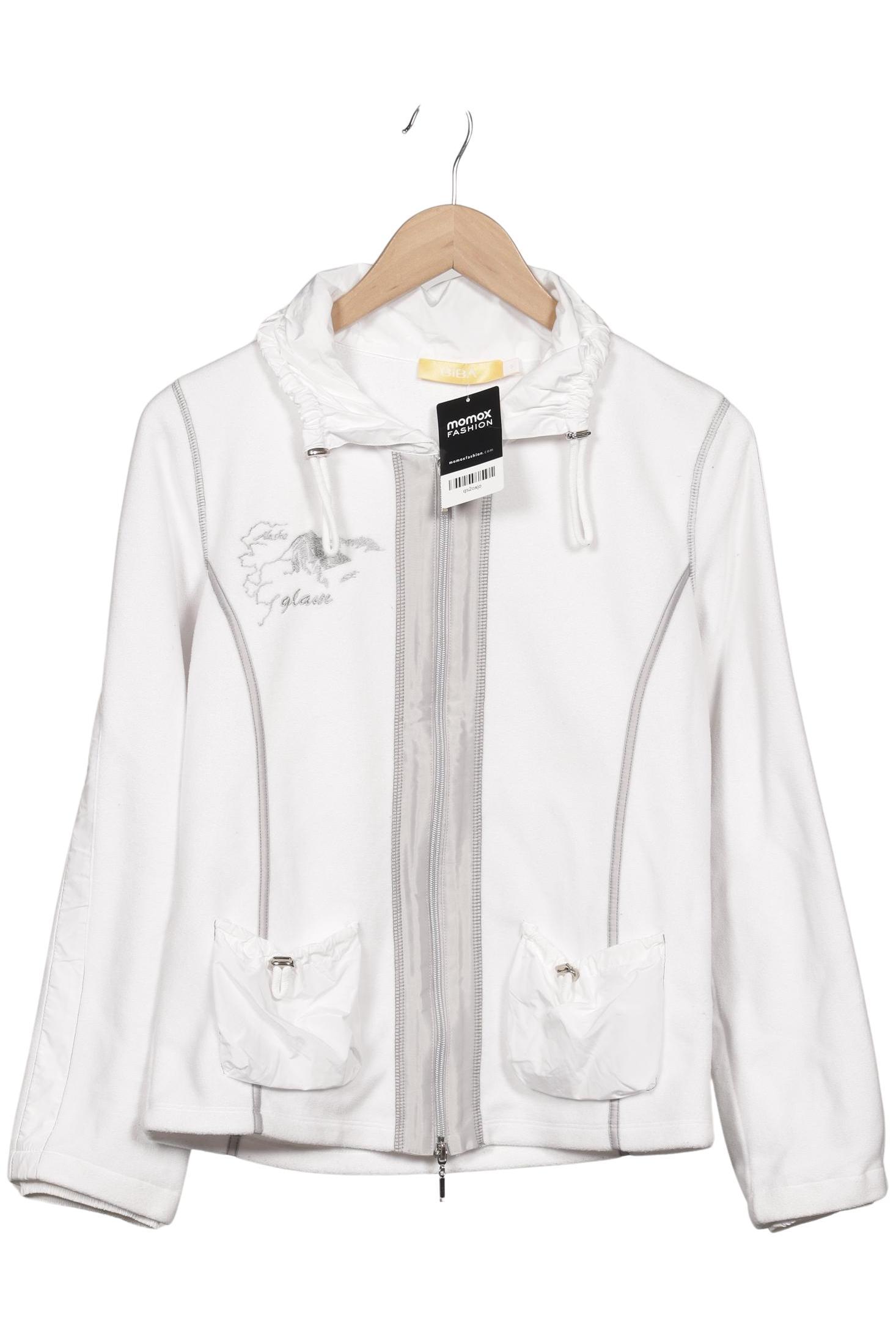 

BiBA Damen Sweatshirt, weiß, Gr. 36