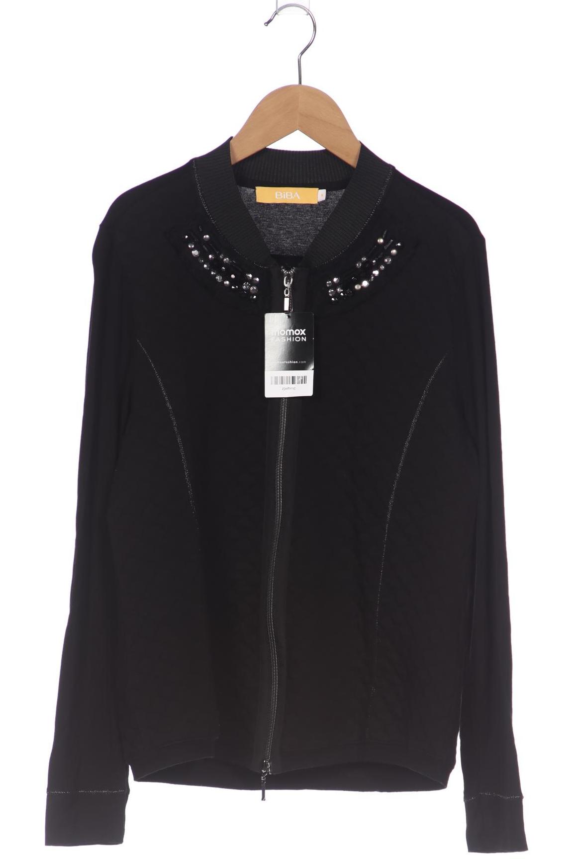 

BiBA Damen Sweatshirt, schwarz, Gr. 38