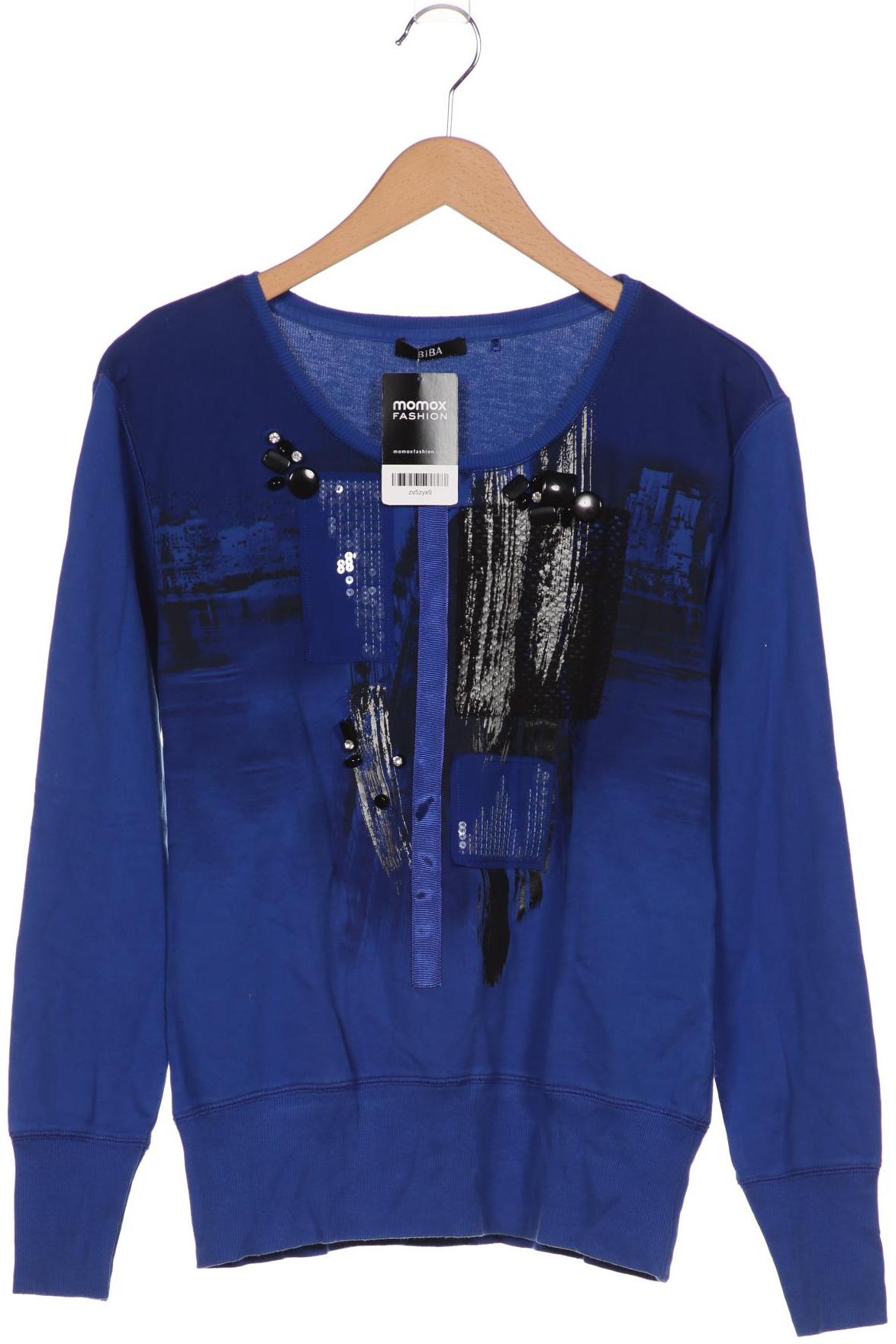 

BiBA Damen Sweatshirt, blau, Gr. 36