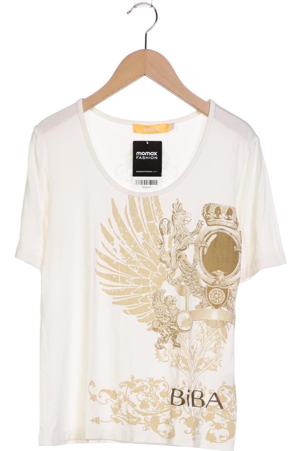 

BiBA Damen T-Shirt, cremeweiß, Gr. 36