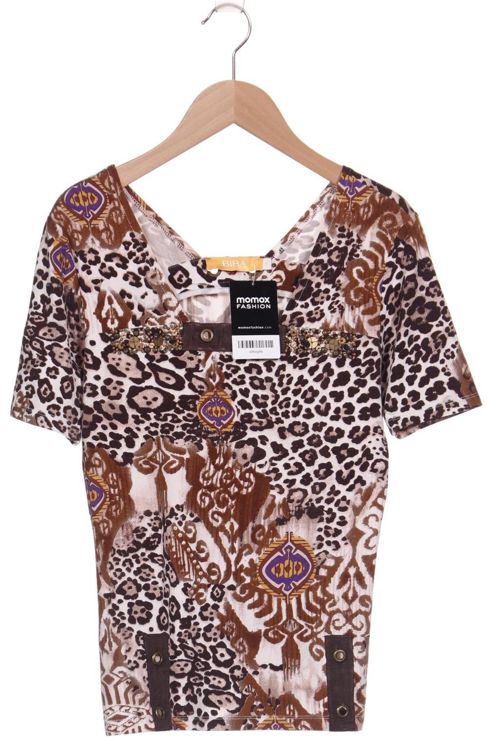 

BiBA Damen T-Shirt, braun, Gr. 34