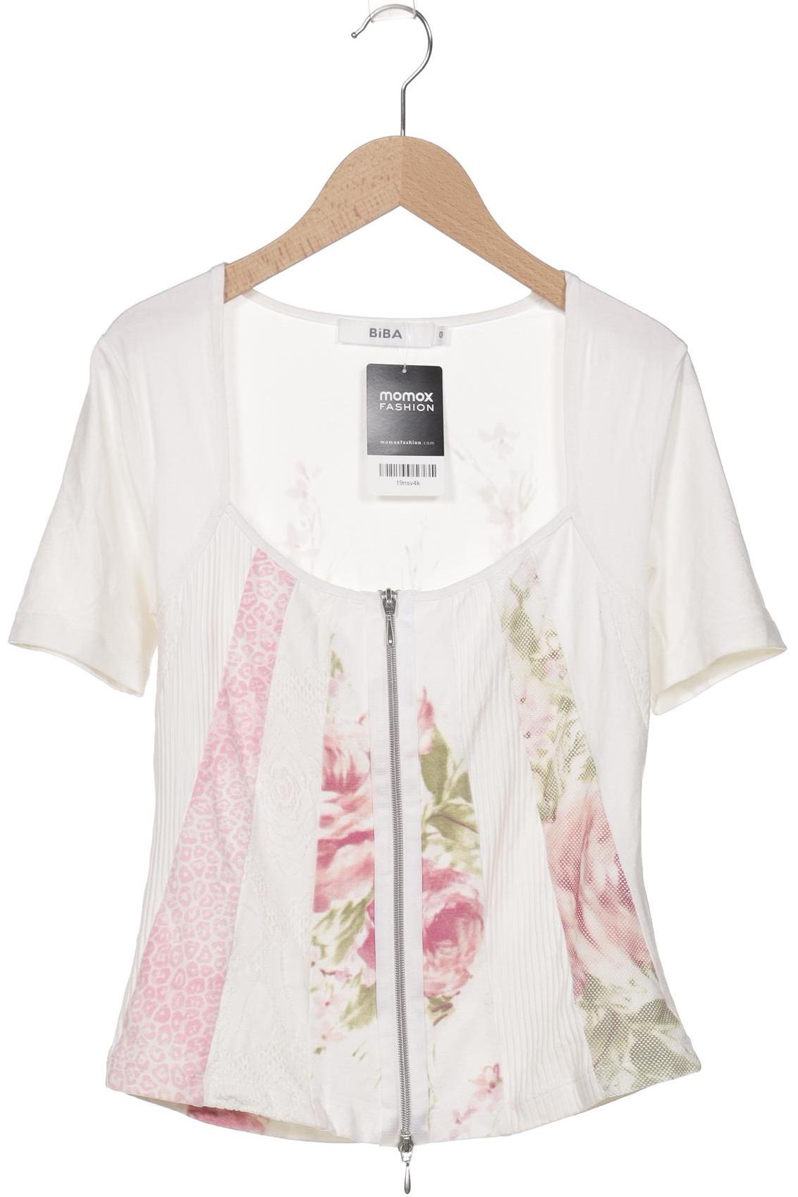 

BiBA Damen T-Shirt, weiß, Gr. 38