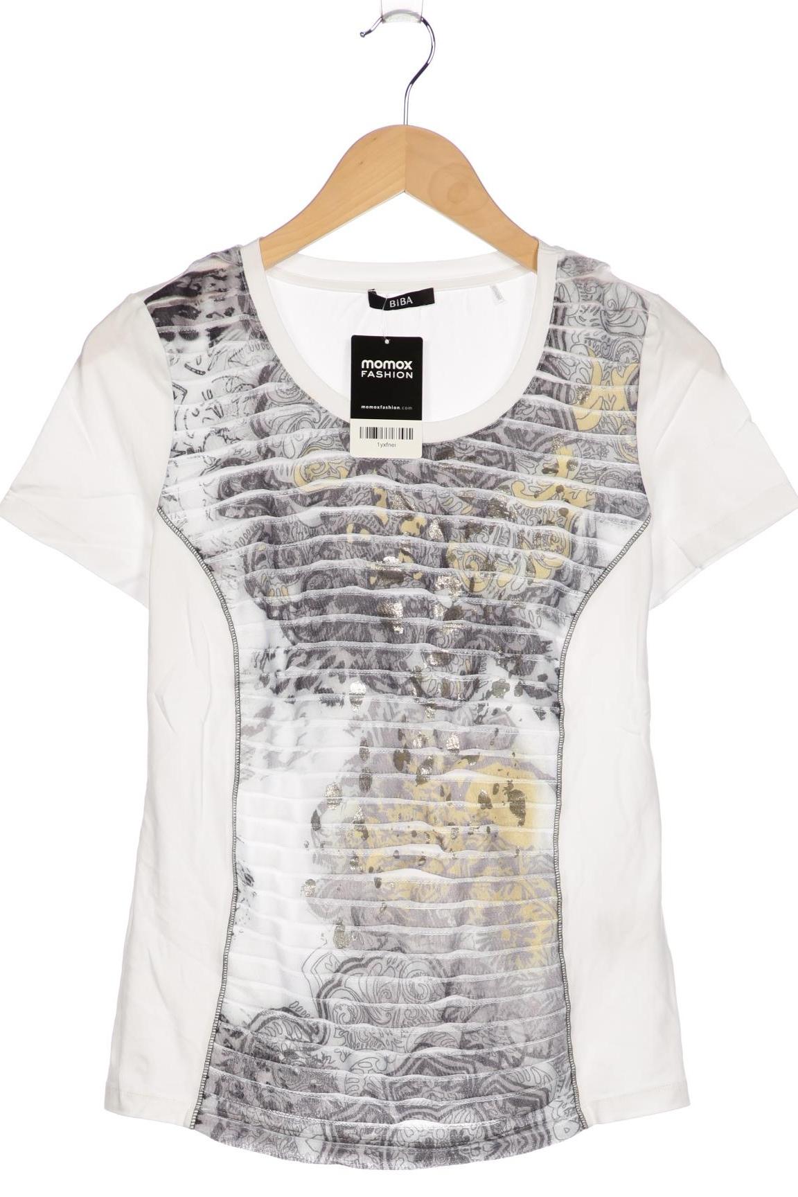 

BiBA Damen T-Shirt, weiß, Gr. 34