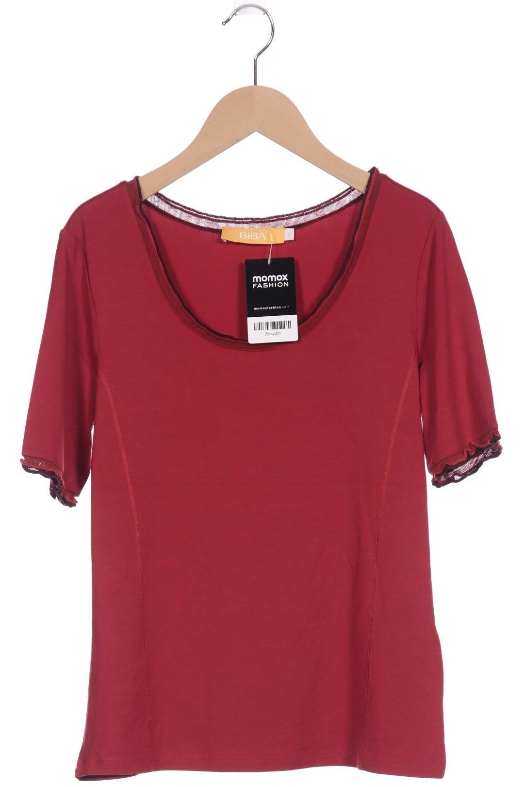 

BiBA Damen T-Shirt, bordeaux, Gr. 36