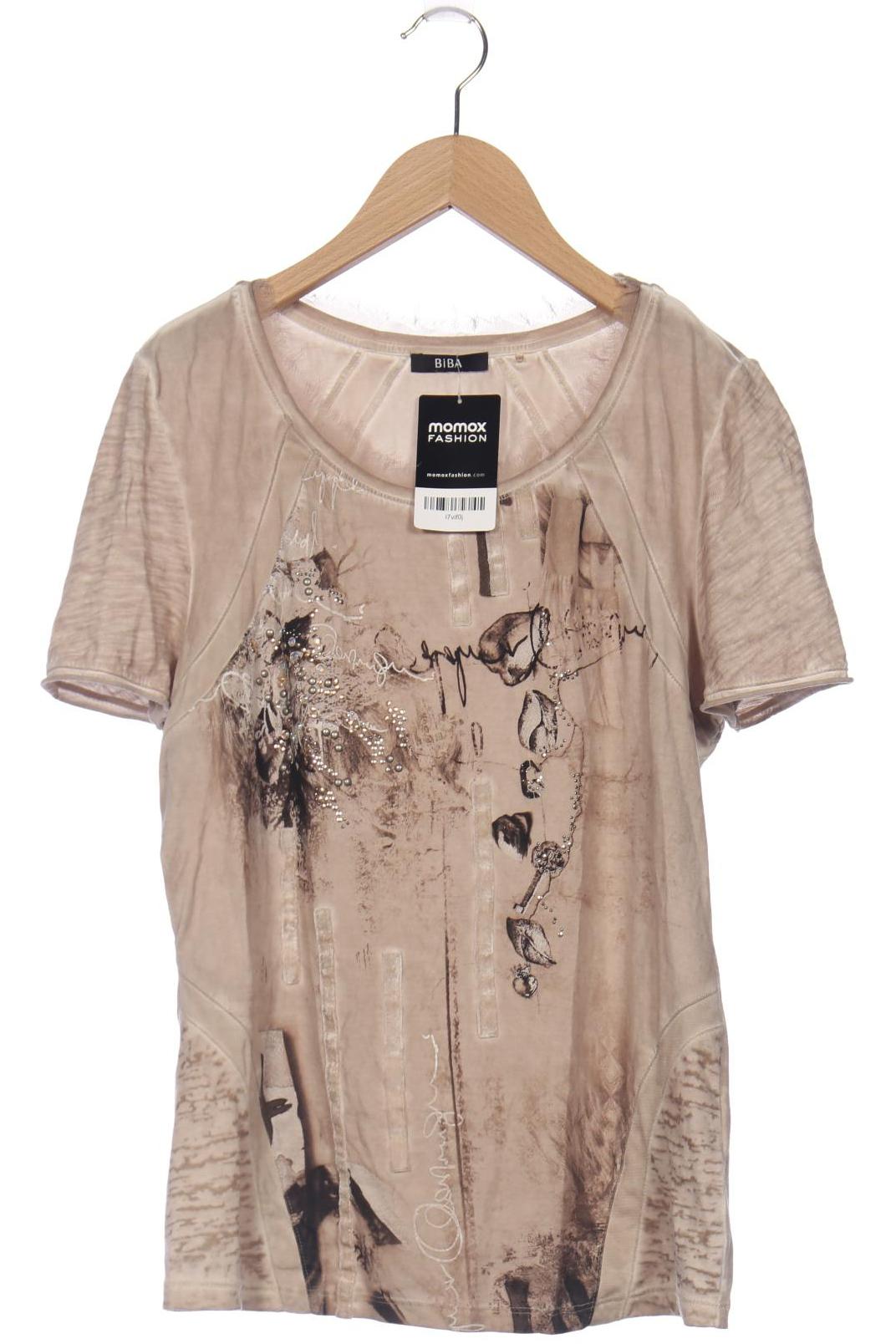 

BiBA Damen T-Shirt, beige, Gr. 36