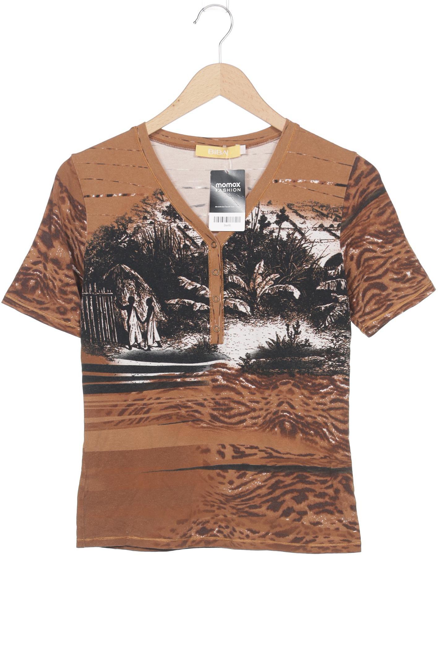 

BiBA Damen T-Shirt, braun, Gr. 36