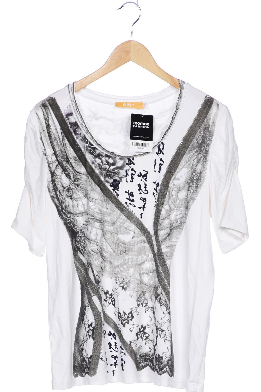 

BiBA Damen T-Shirt, weiß, Gr. 44