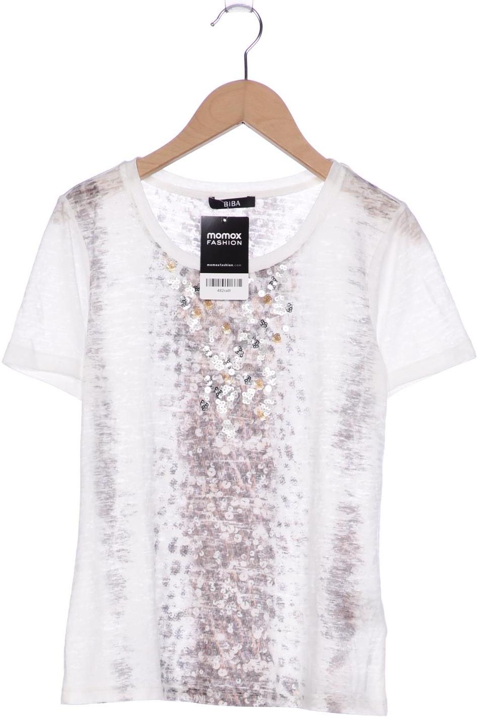 

BiBA Damen T-Shirt, weiß, Gr. 34