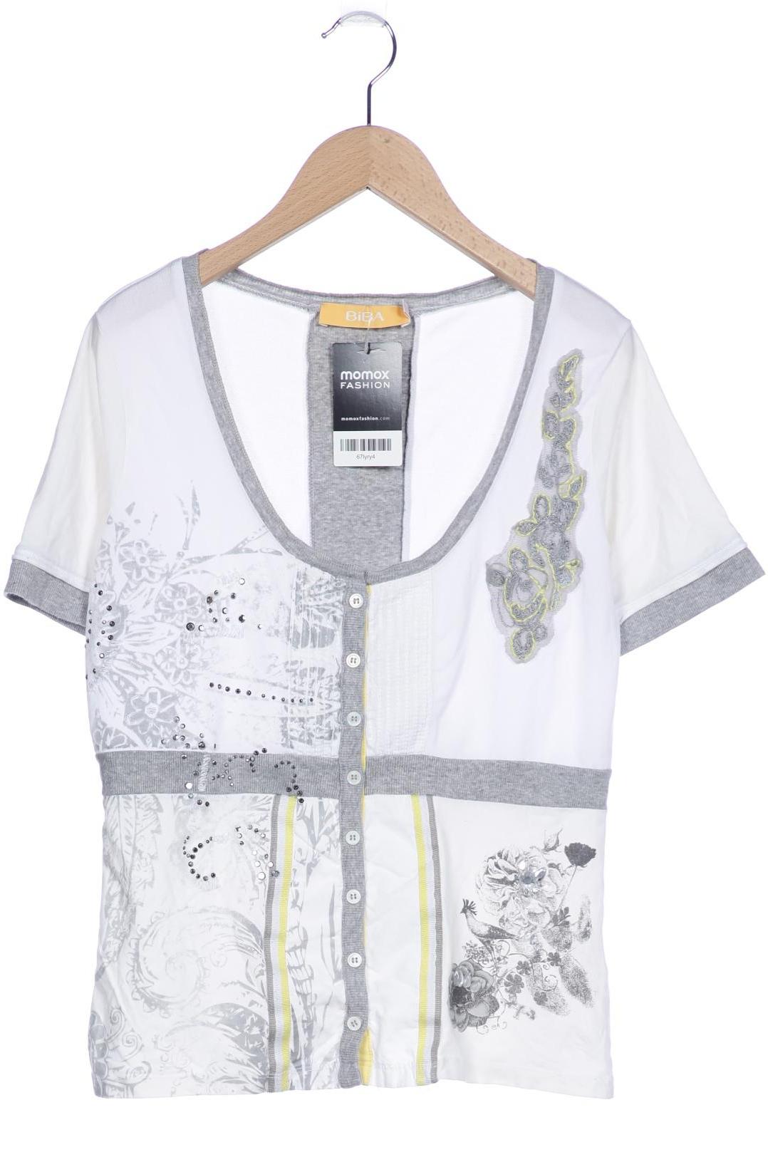 

BiBA Damen T-Shirt, weiß