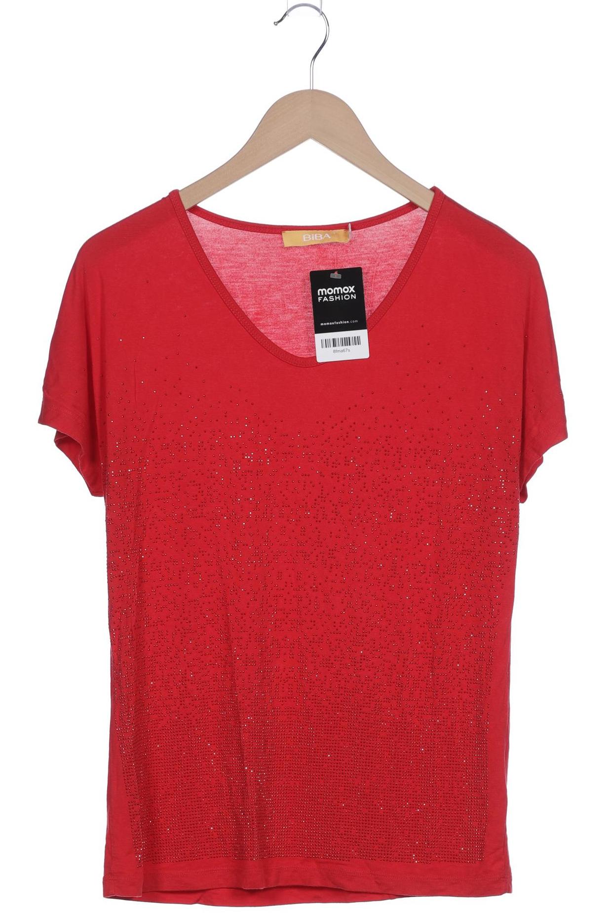 

BiBA Damen T-Shirt, rot, Gr. 34