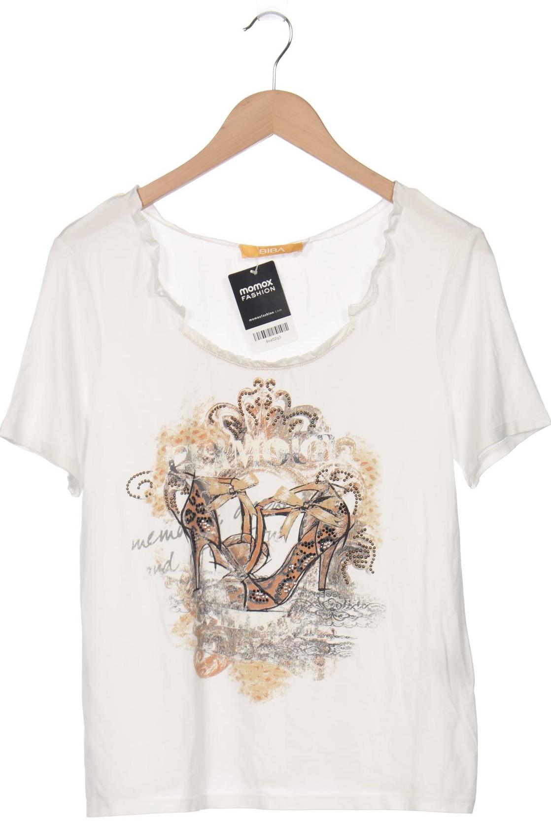 

BiBA Damen T-Shirt, weiß