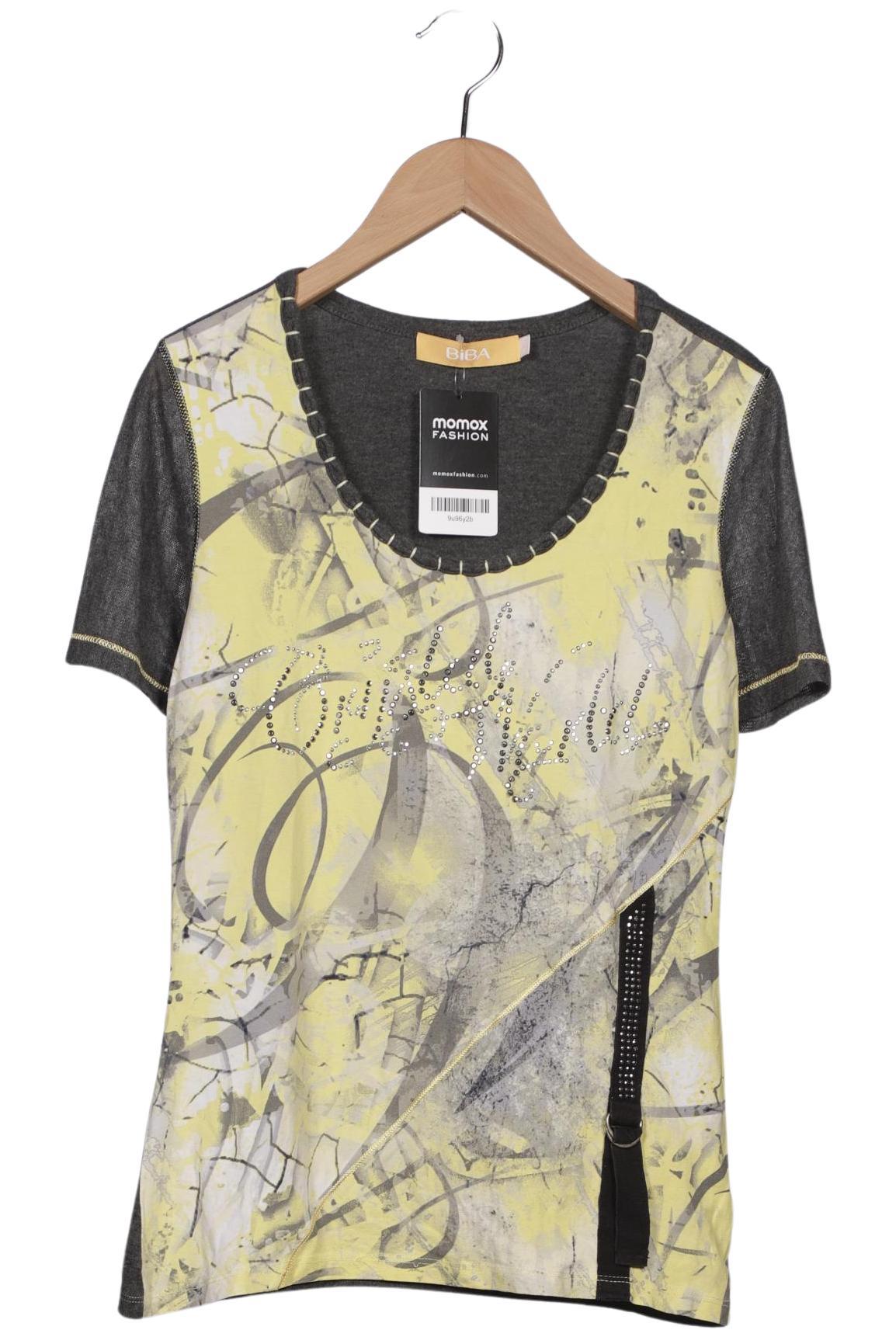 

BiBA Damen T-Shirt, gelb, Gr. 36