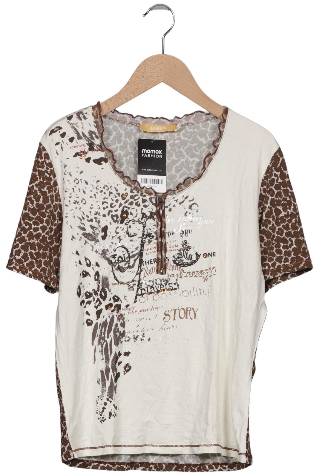 

BiBA Damen T-Shirt, cremeweiß, Gr. 38