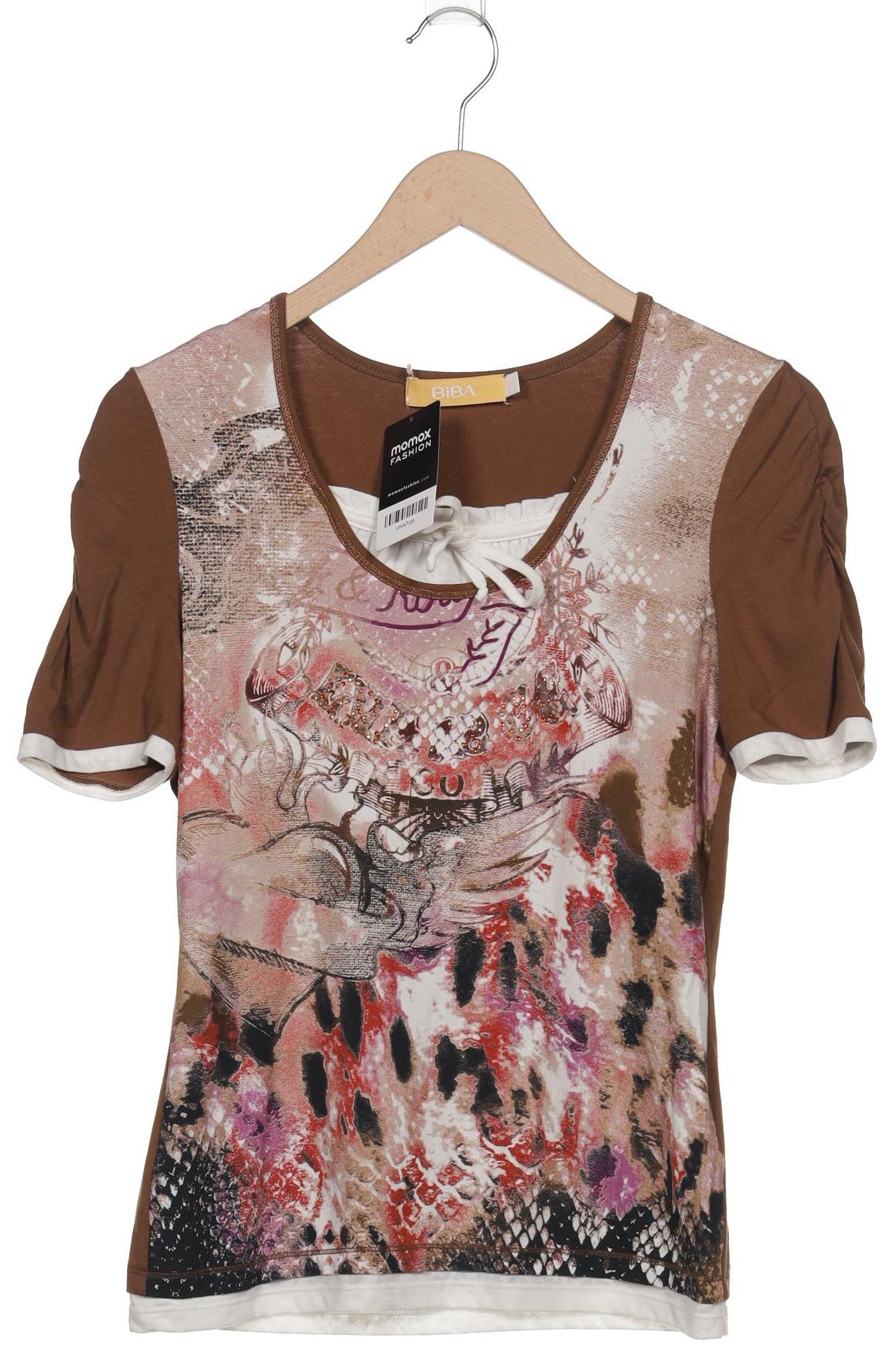 

BiBA Damen T-Shirt, braun, Gr. 36