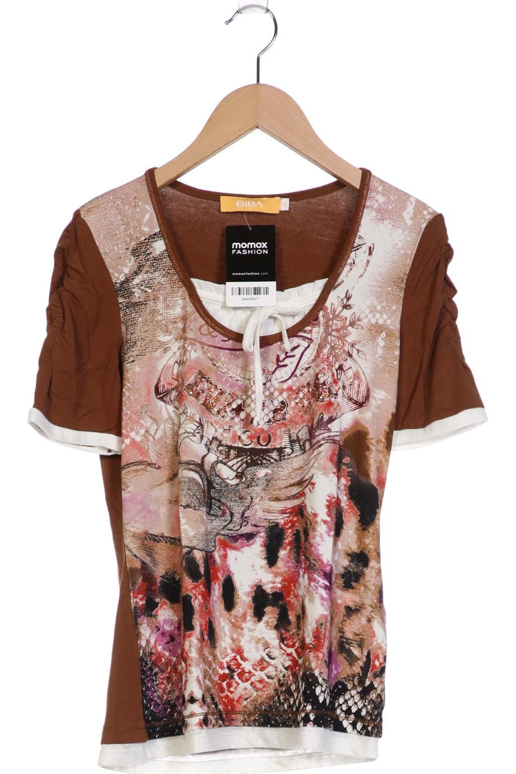 

BiBA Damen T-Shirt, braun, Gr. 34