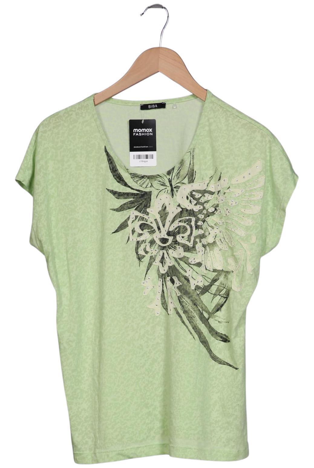 

BiBA Damen T-Shirt, hellgrün, Gr. 38