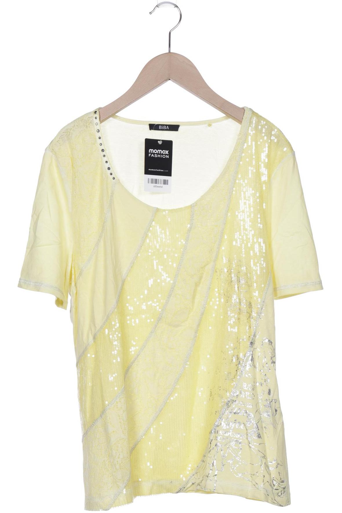 

BiBA Damen T-Shirt, gelb, Gr. 38
