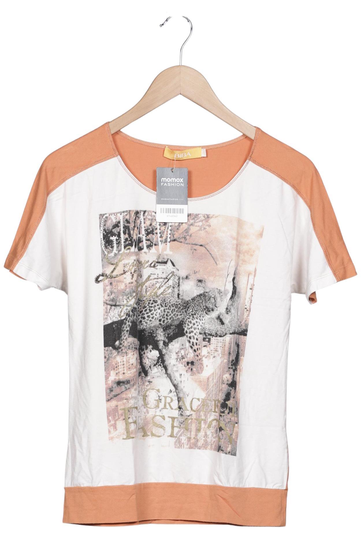 

BiBA Damen T-Shirt, orange, Gr. 34