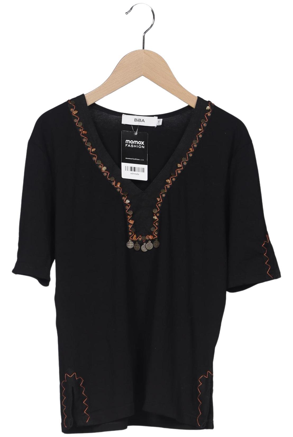 

BiBA Damen T-Shirt, schwarz, Gr. 38