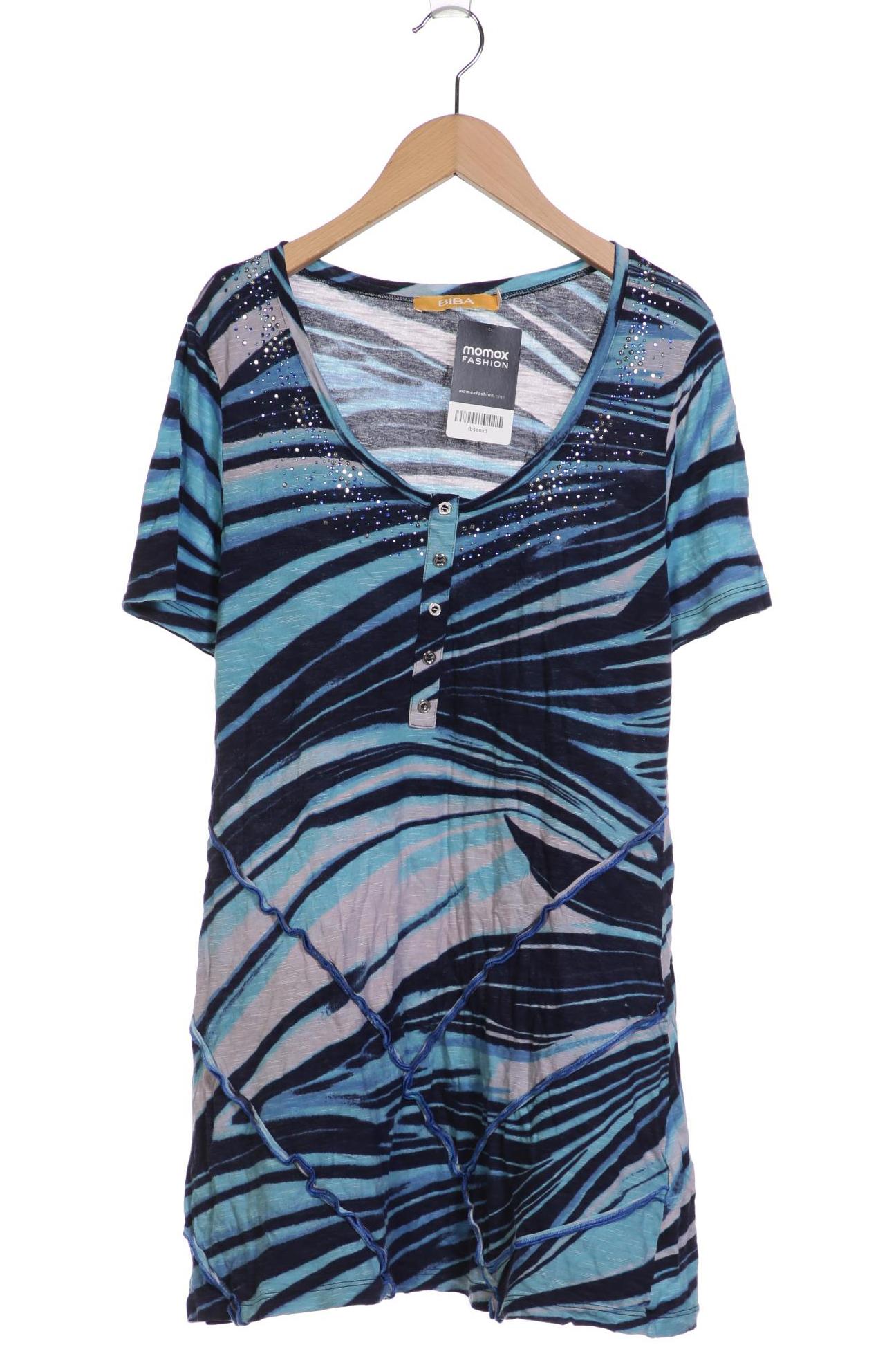 

BiBA Damen T-Shirt, blau, Gr. 38