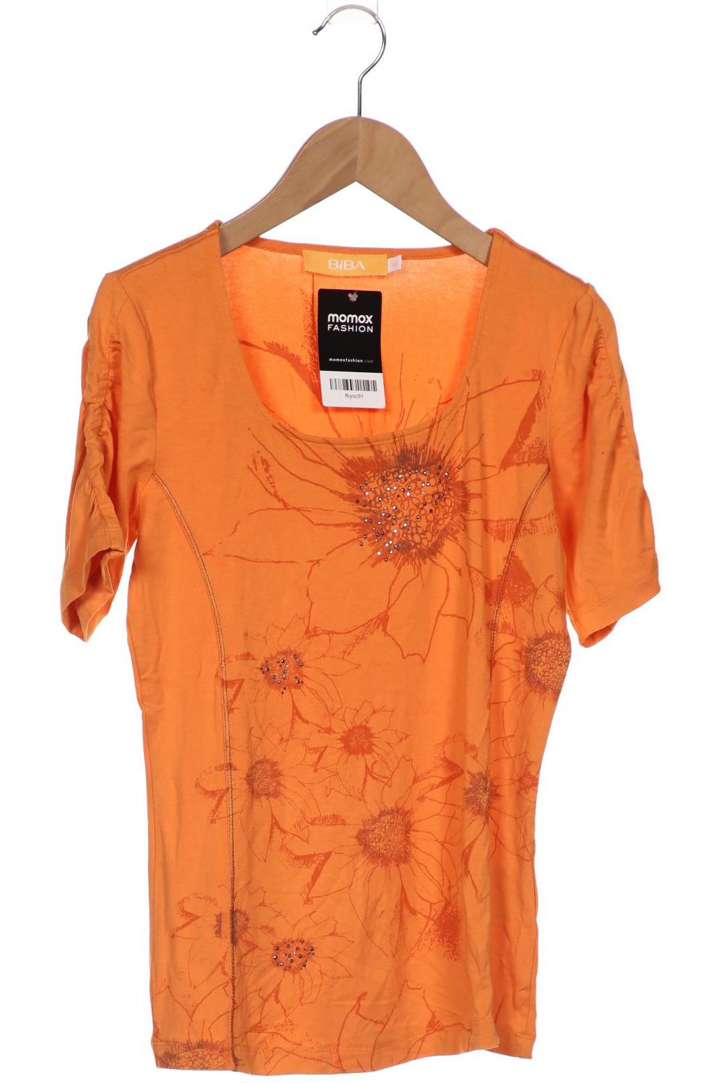 

BiBA Damen T-Shirt, orange, Gr. 34