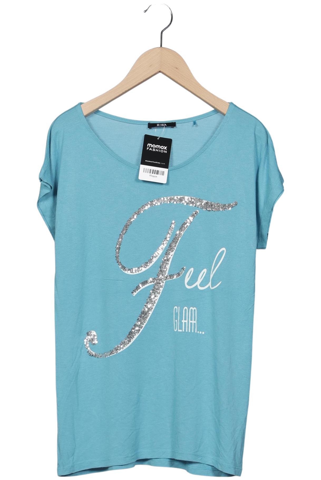 

BiBA Damen T-Shirt, blau, Gr. 36