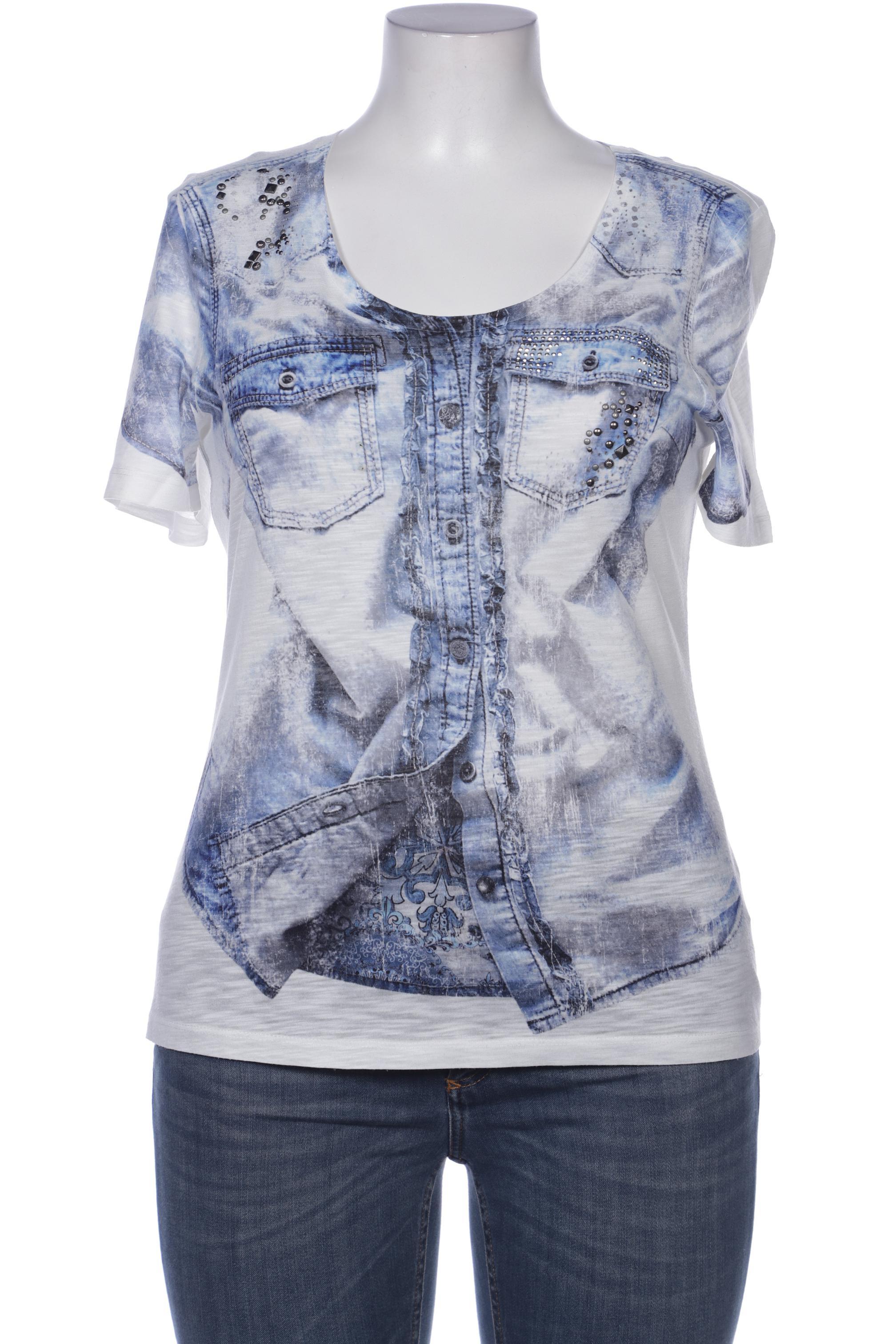 

BiBA Damen T-Shirt, weiß, Gr. 44