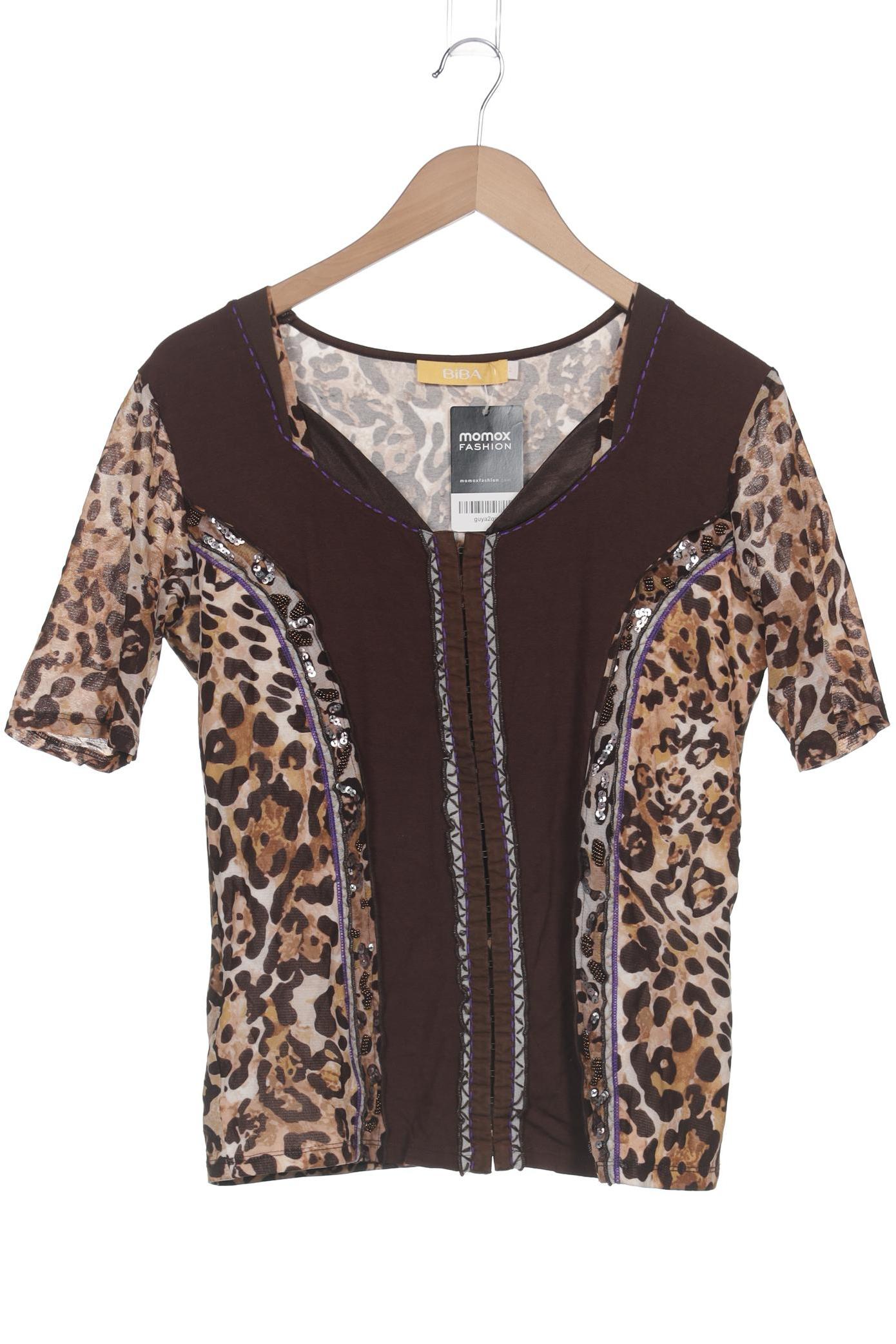 

BiBA Damen T-Shirt, braun, Gr. 38