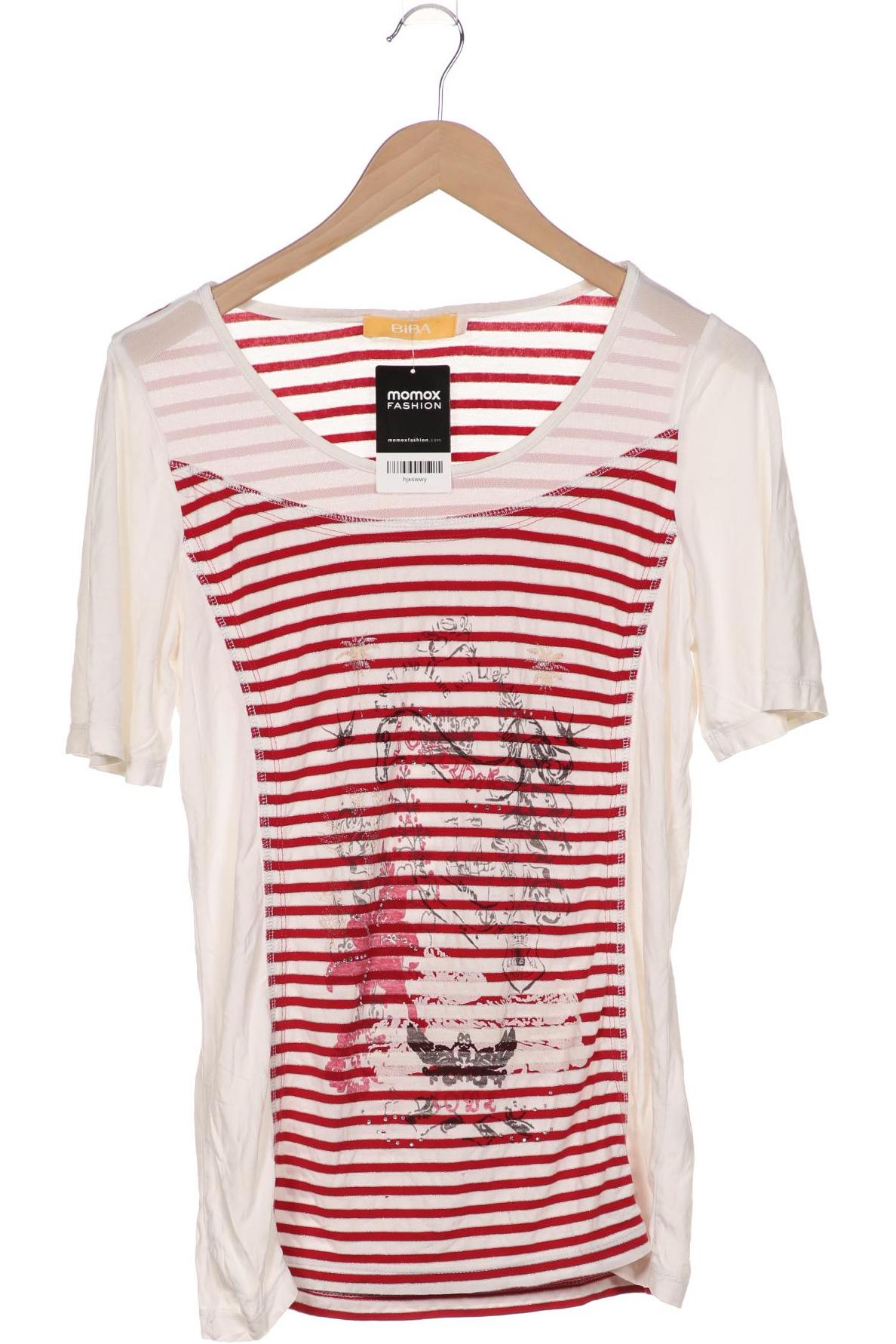 

BiBA Damen T-Shirt, weiß, Gr. 38