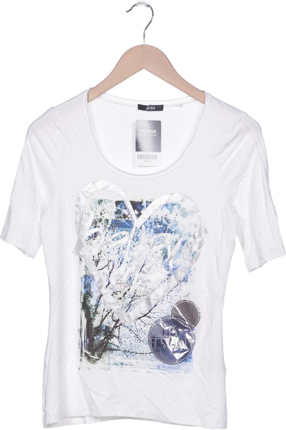 

BiBA Damen T-Shirt, weiß