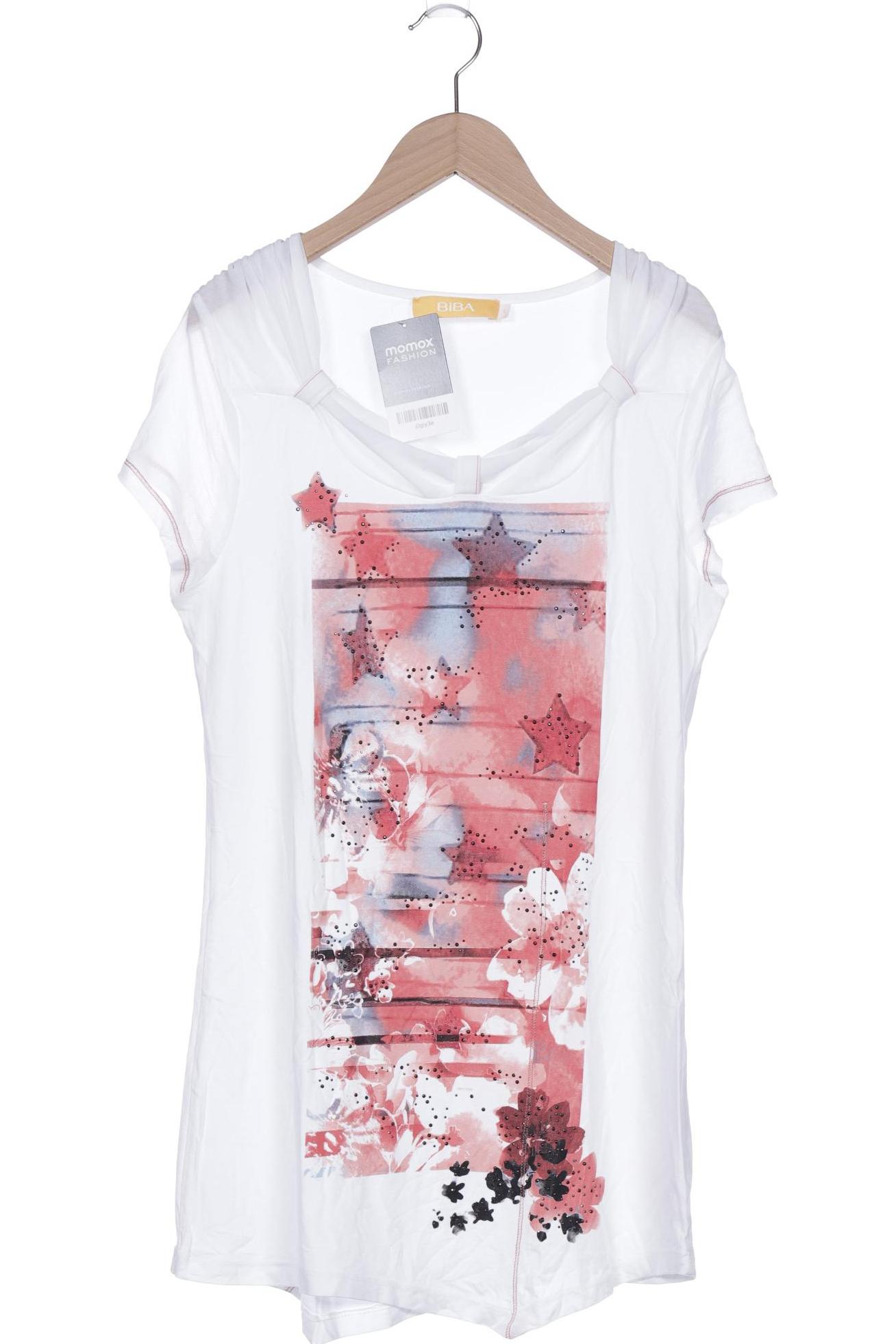 

BiBA Damen T-Shirt, weiß, Gr. 36