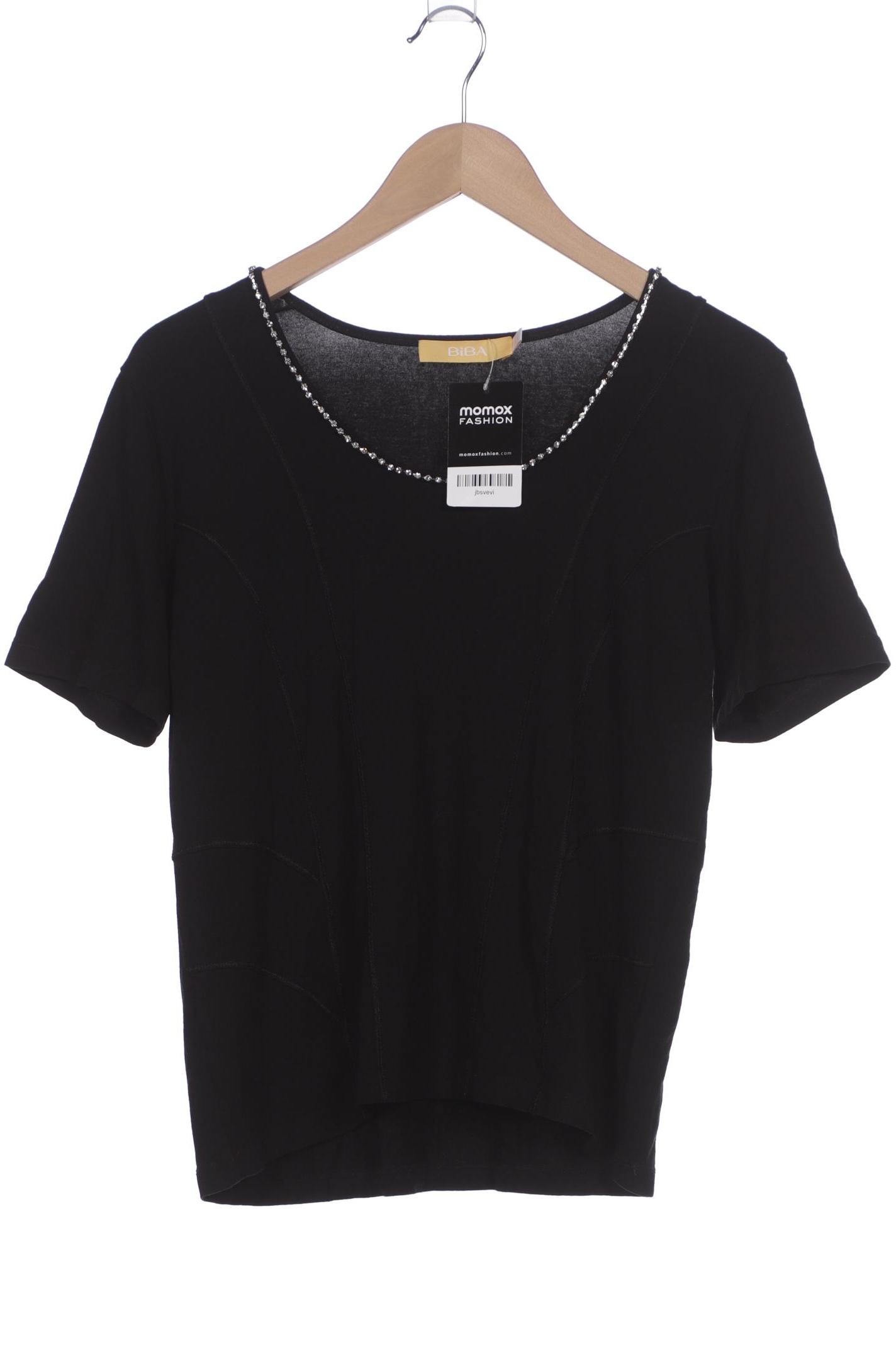

BiBA Damen T-Shirt, schwarz, Gr. 42