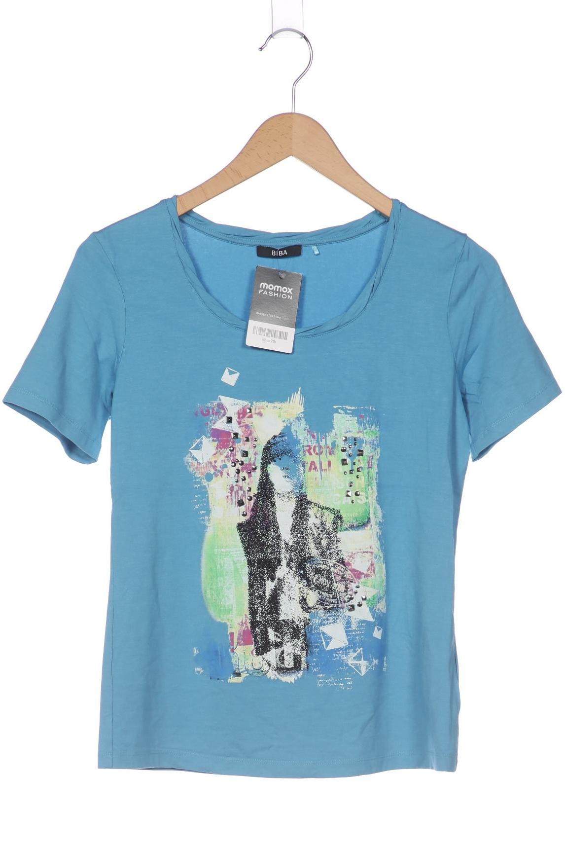 

BiBA Damen T-Shirt, blau, Gr. 36