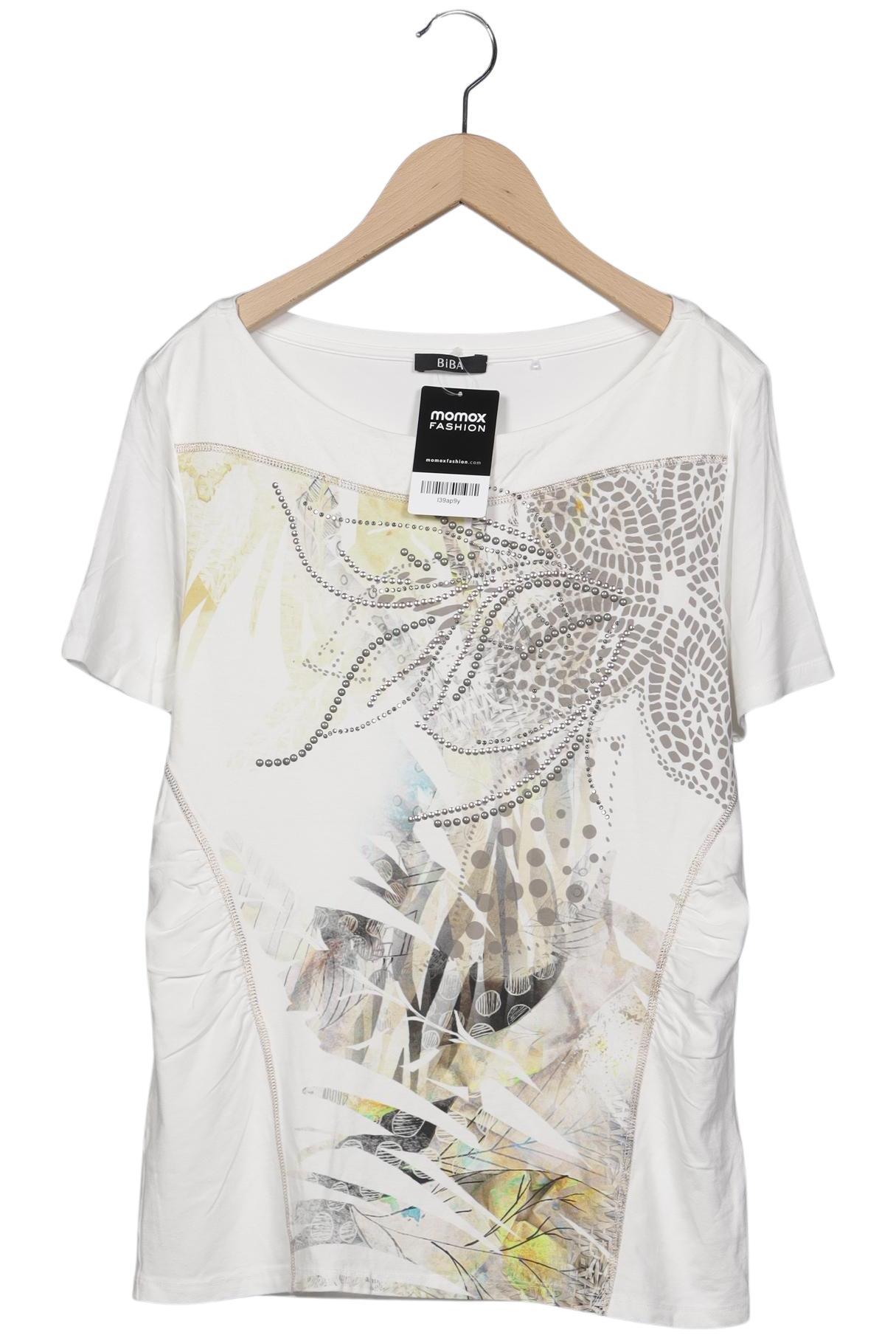 

BiBA Damen T-Shirt, weiß, Gr. 36