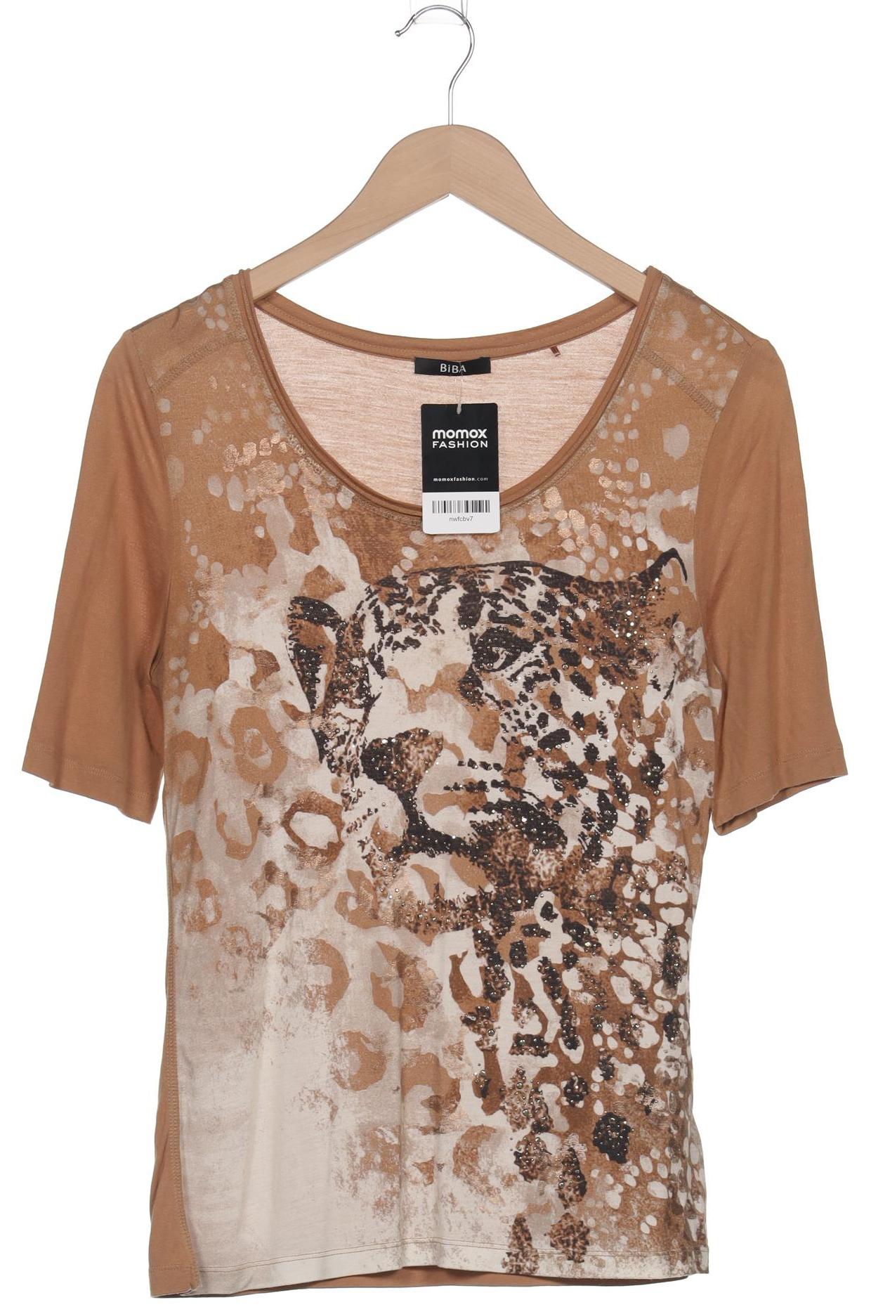 

BiBA Damen T-Shirt, braun, Gr. 36