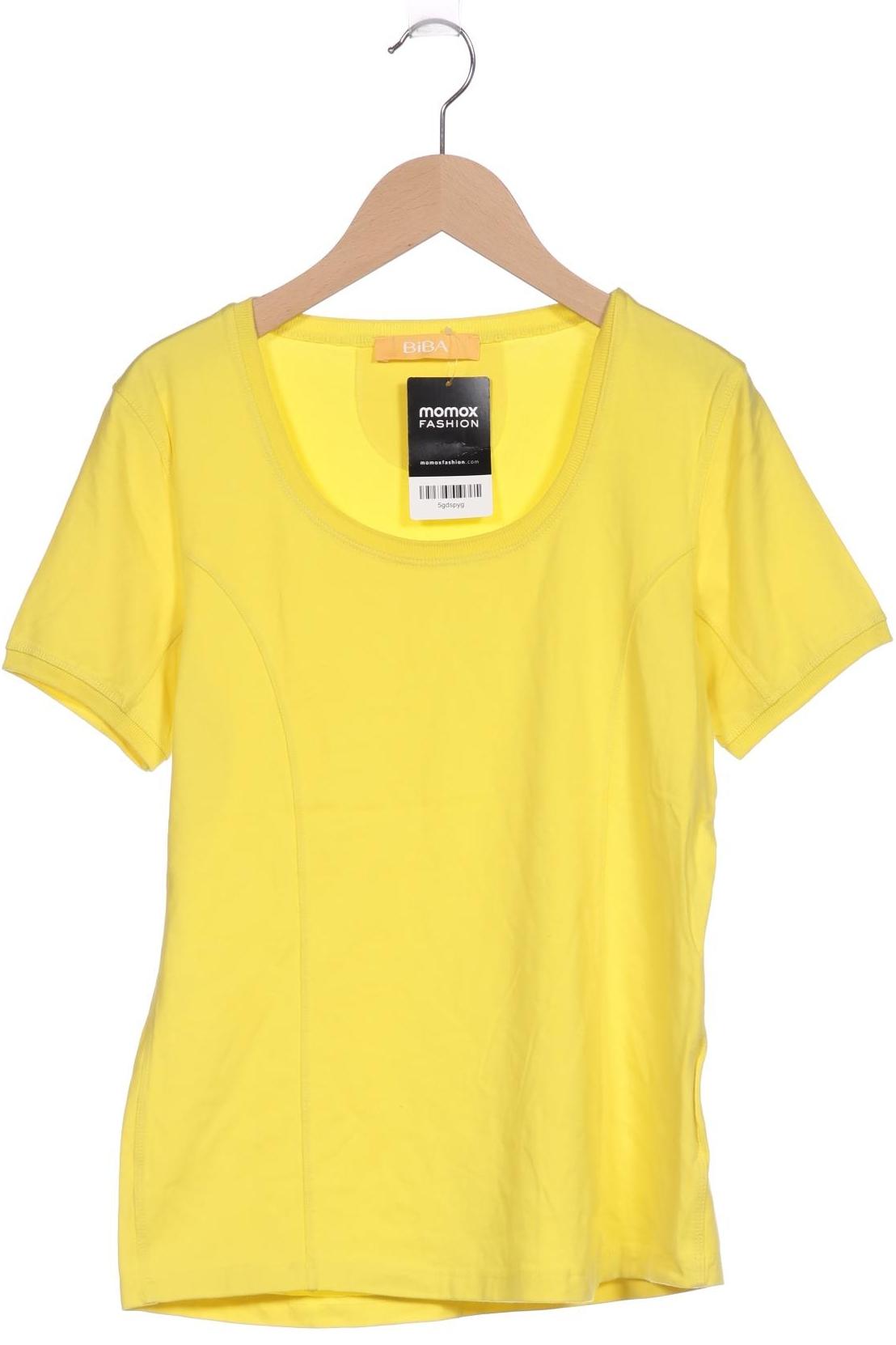 

BiBA Damen T-Shirt, gelb, Gr. 36
