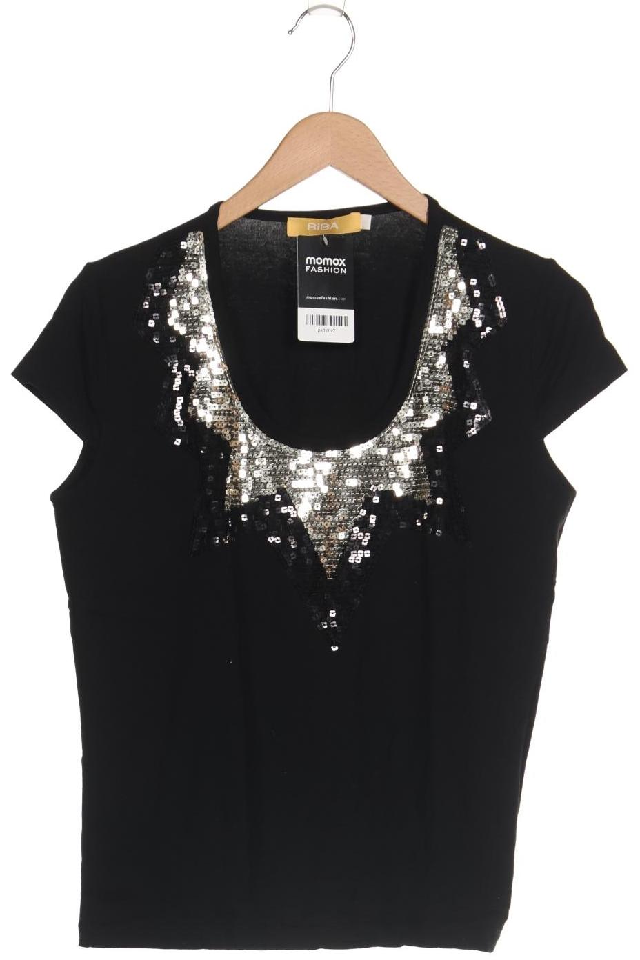 

BiBA Damen T-Shirt, schwarz, Gr. 42