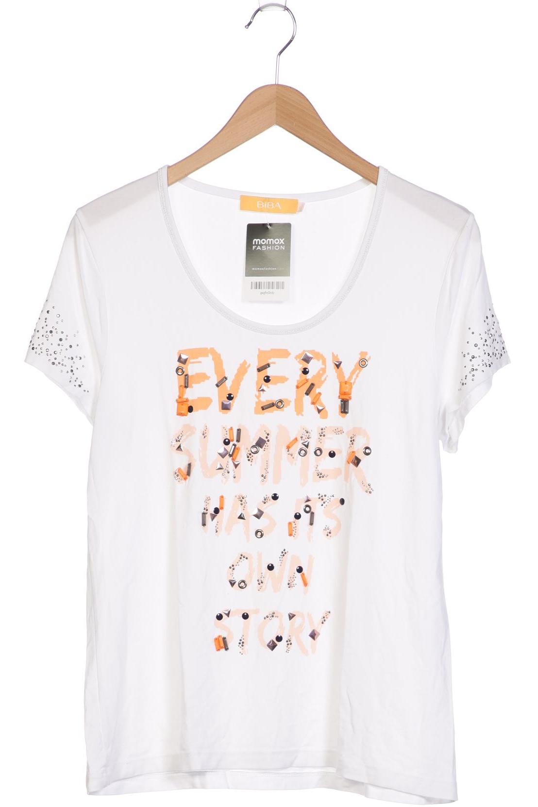 

BiBA Damen T-Shirt, weiß