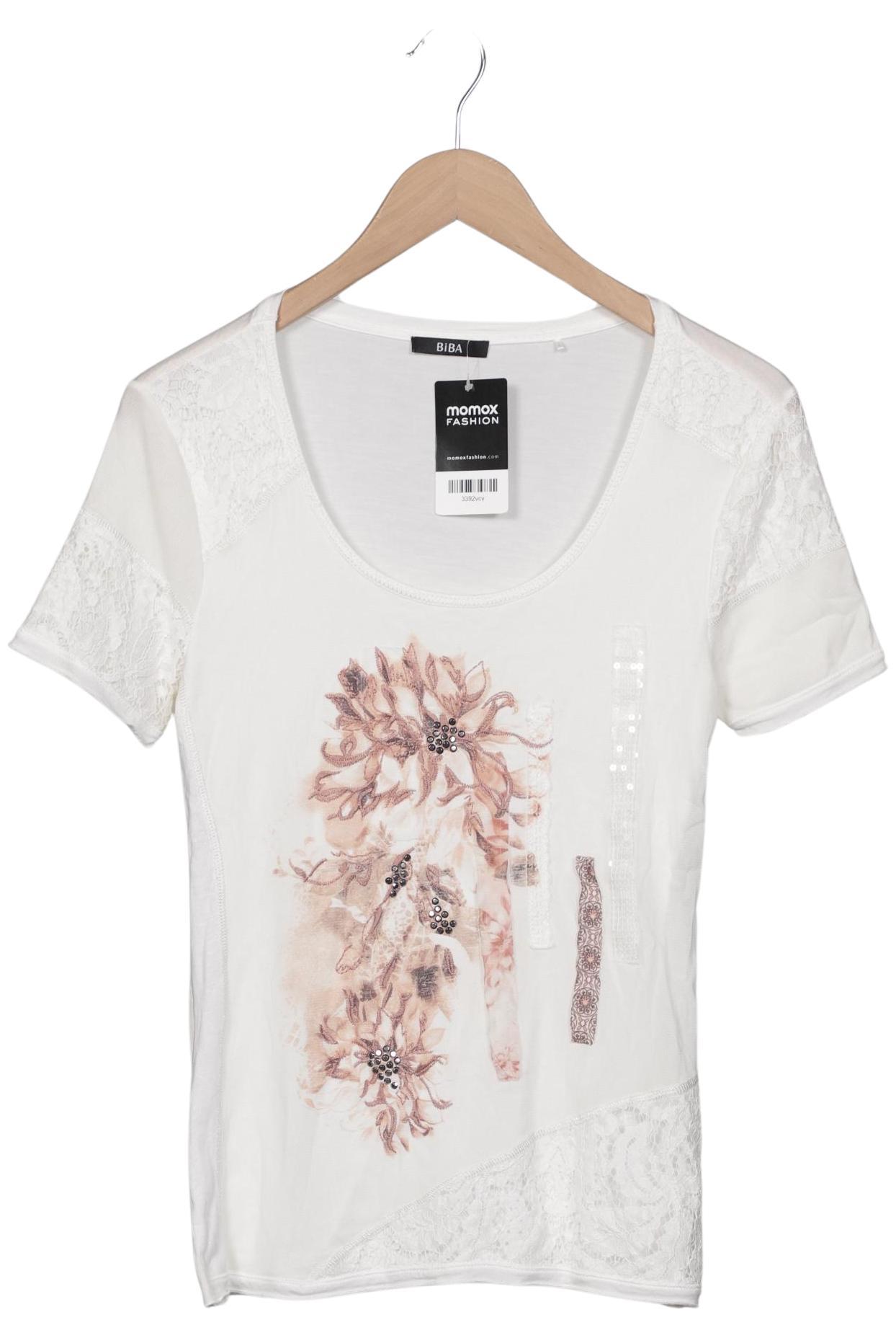 

BiBA Damen T-Shirt, weiß, Gr. 36