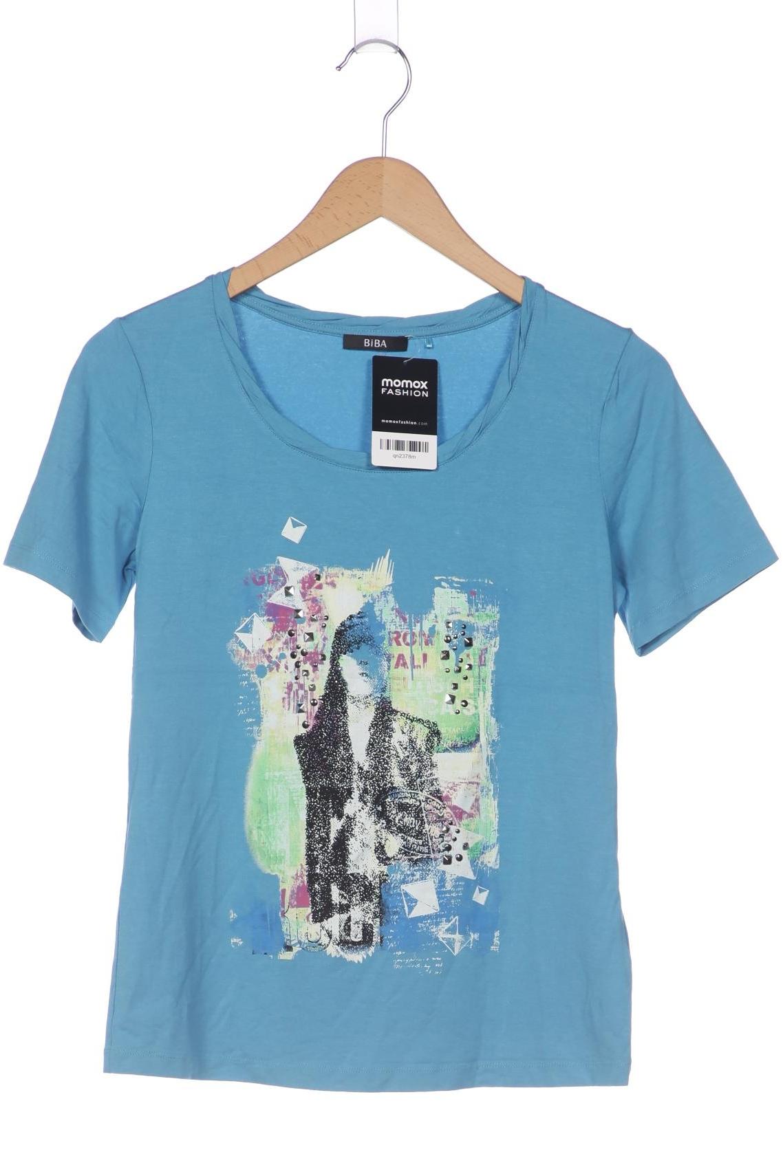 

BiBA Damen T-Shirt, blau, Gr. 36