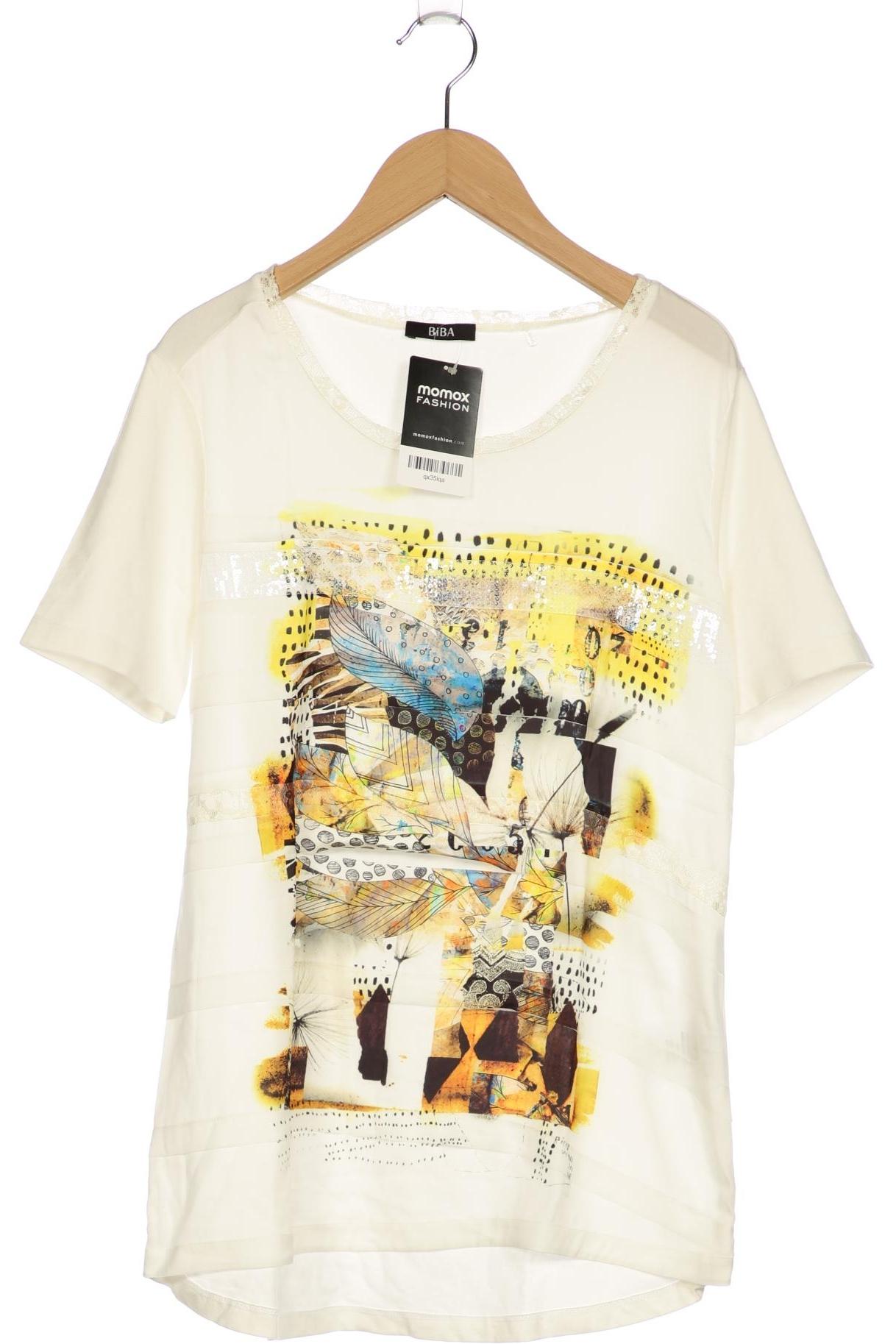 

BiBA Damen T-Shirt, weiß, Gr. 36