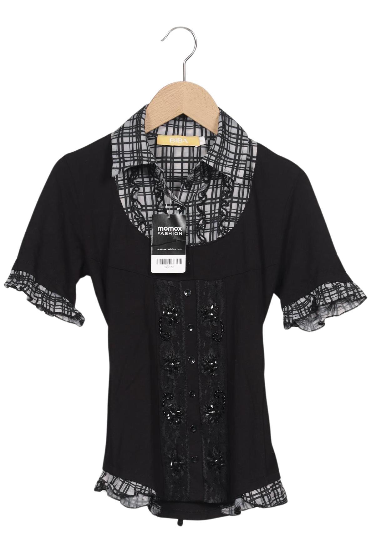 

BiBA Damen T-Shirt, schwarz, Gr. 34