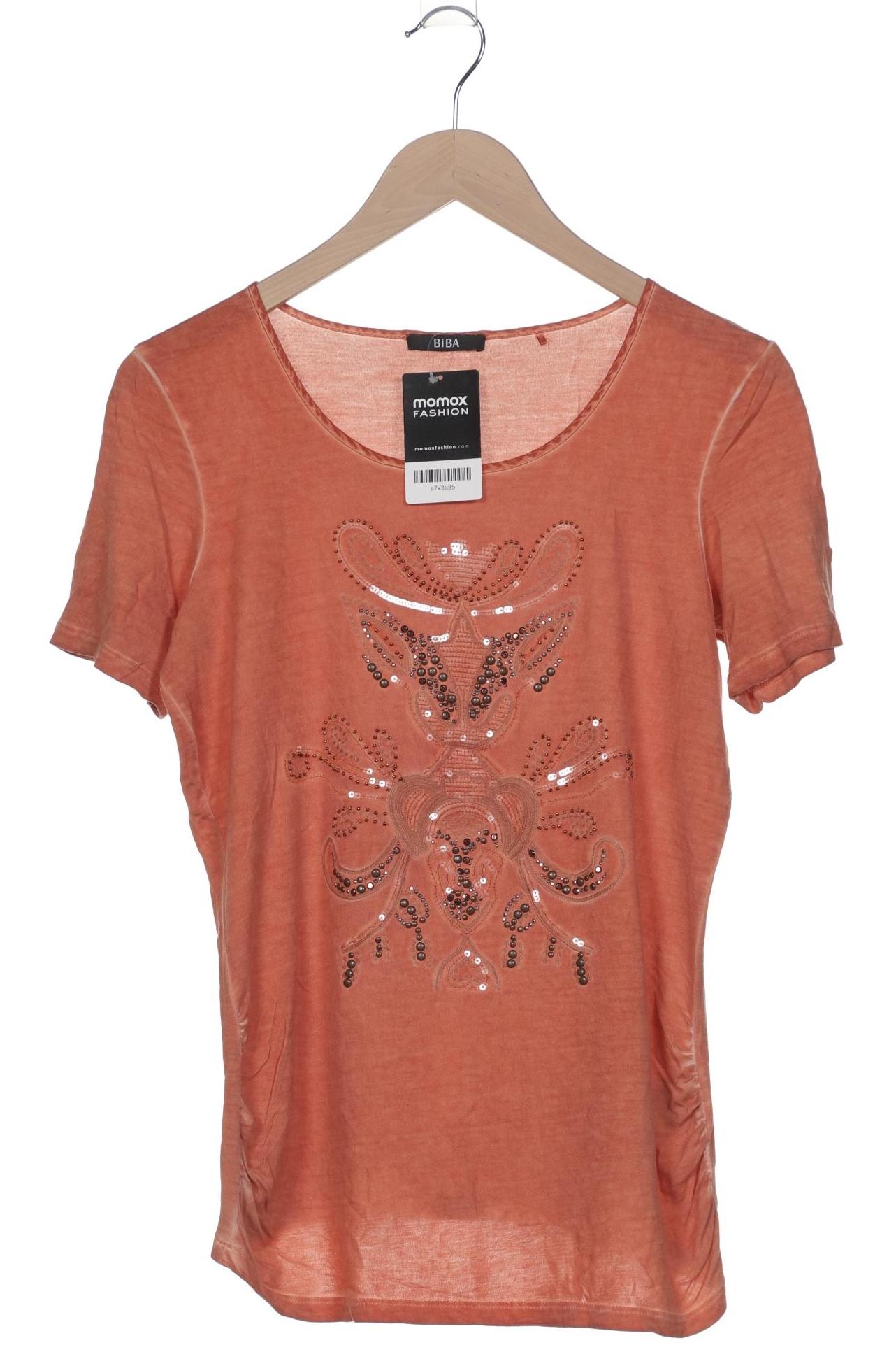 

BiBA Damen T-Shirt, orange, Gr. 36