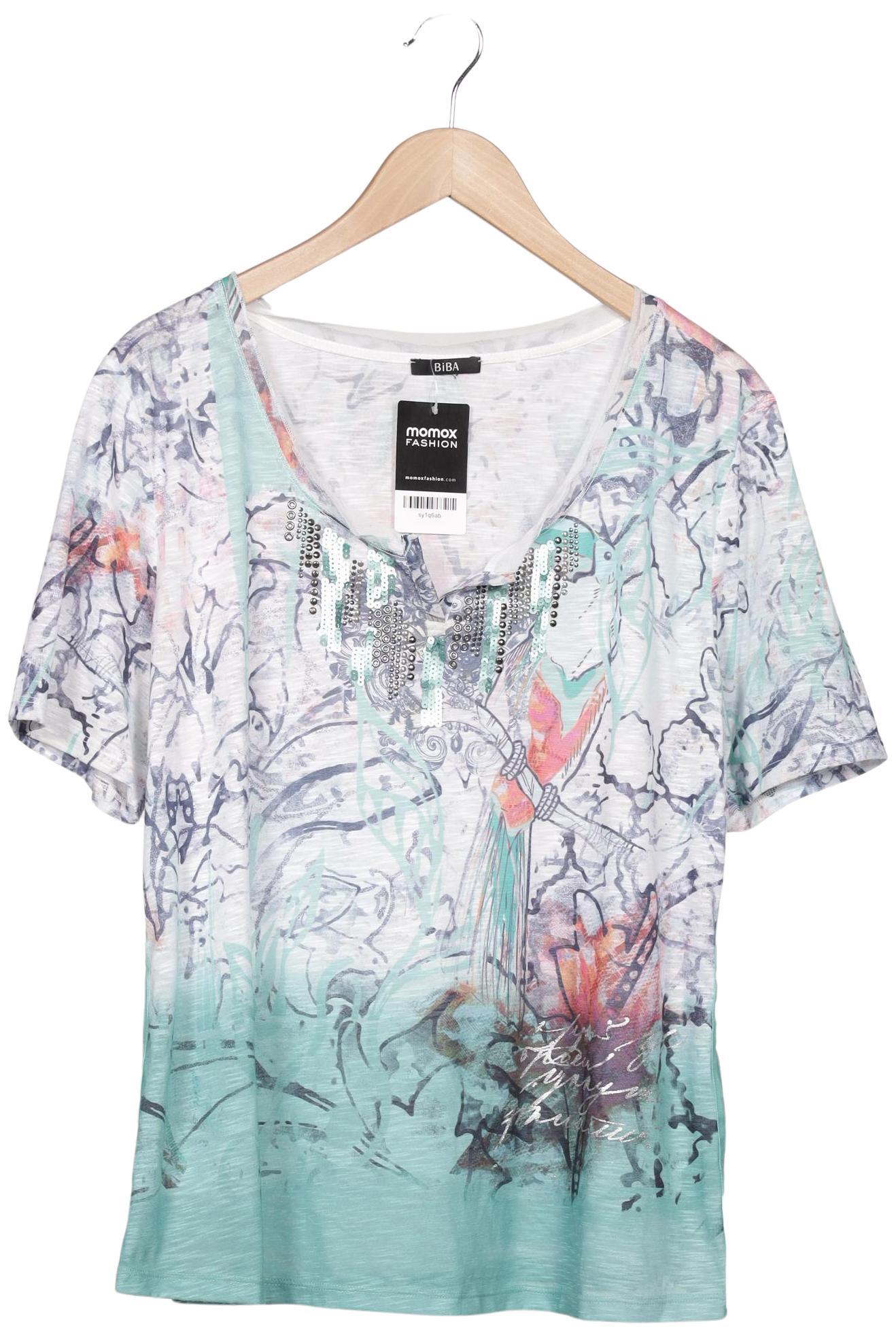 

BiBA Damen T-Shirt, türkis, Gr. 44