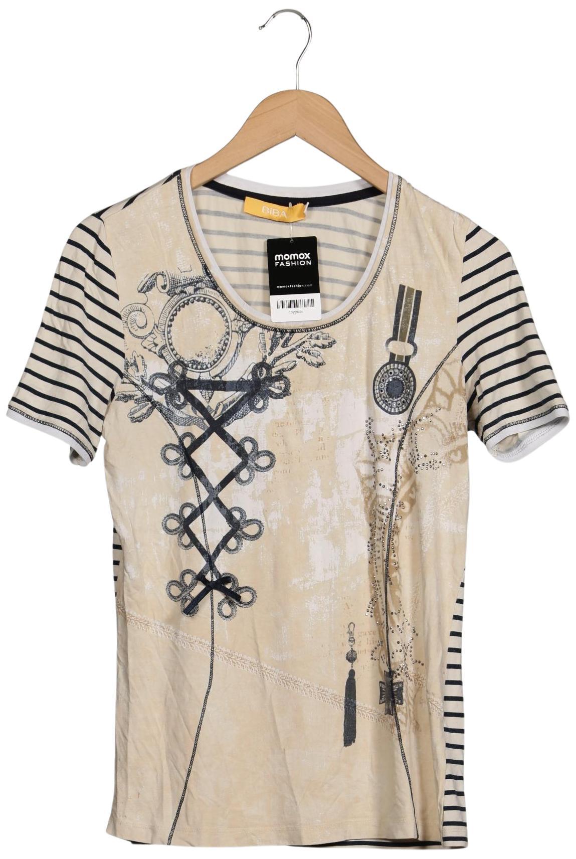 

BiBA Damen T-Shirt, cremeweiß, Gr. 38